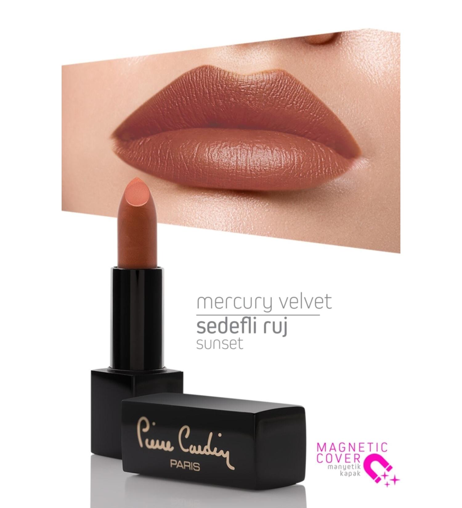 Pierre Cardin Mercury Velvet Lipstick - Sunset - 164 - Buy Online on GoSupps.com