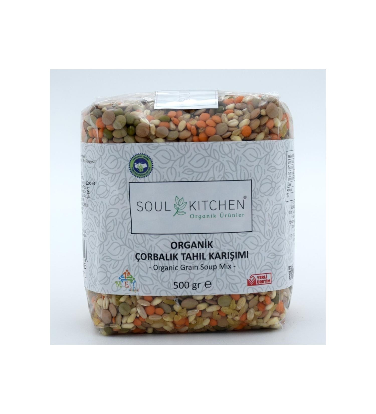 Soul Kitchen Organic Products Organic Soup Grain Mix 500gr