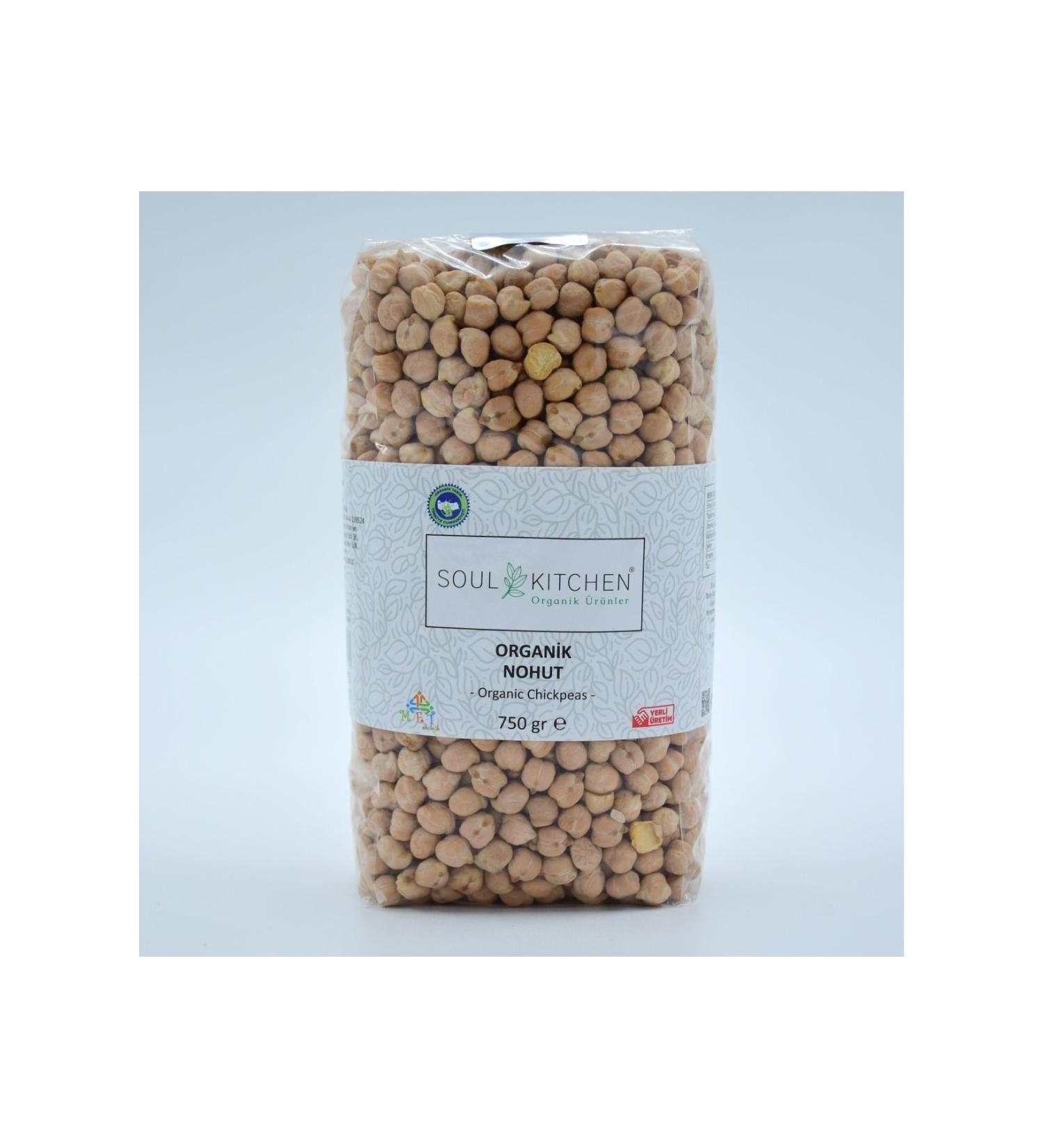Soul Kitchen Organic Products Organic Chickpeas 750gr
