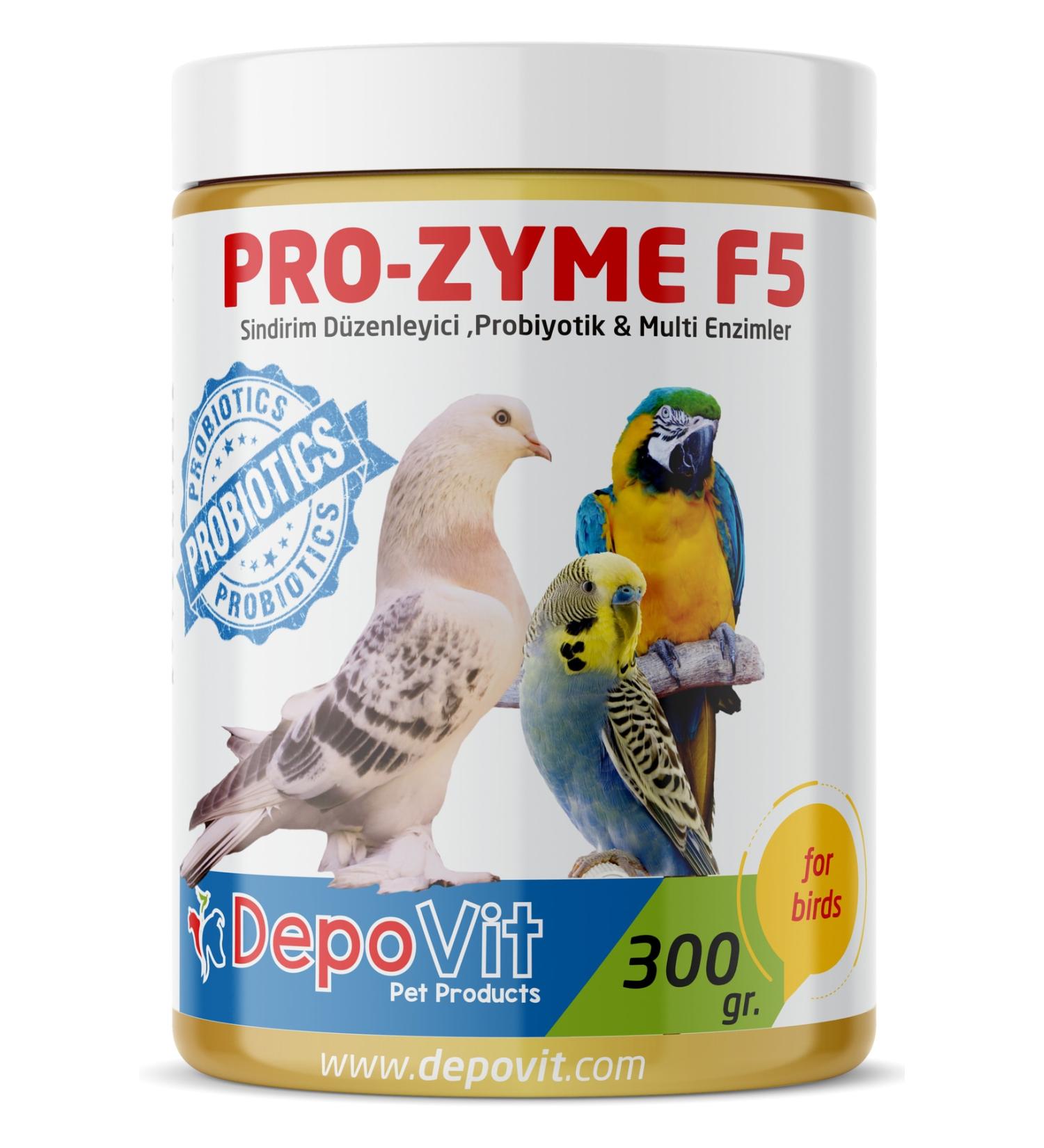 DEPOVIT Prozyme F5 Probiotics and Multienzymes 300gr