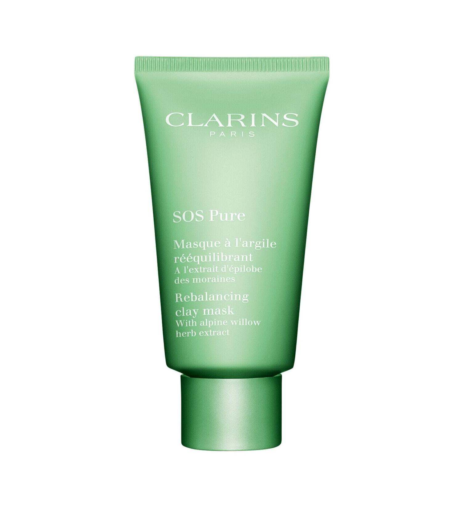 Clarins Sos Pure Rebalancing 75 ml Clay Mask - Buy Online on GoSupps.com