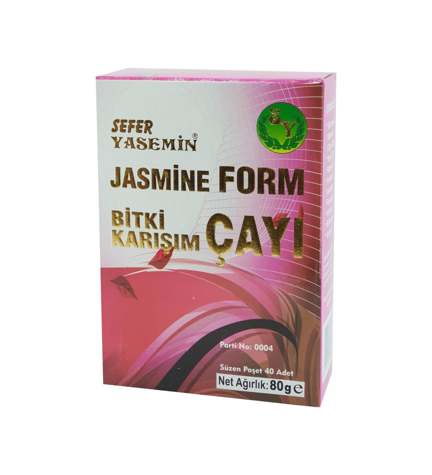 Sefer Jasmine Form Tea 40 Pieces