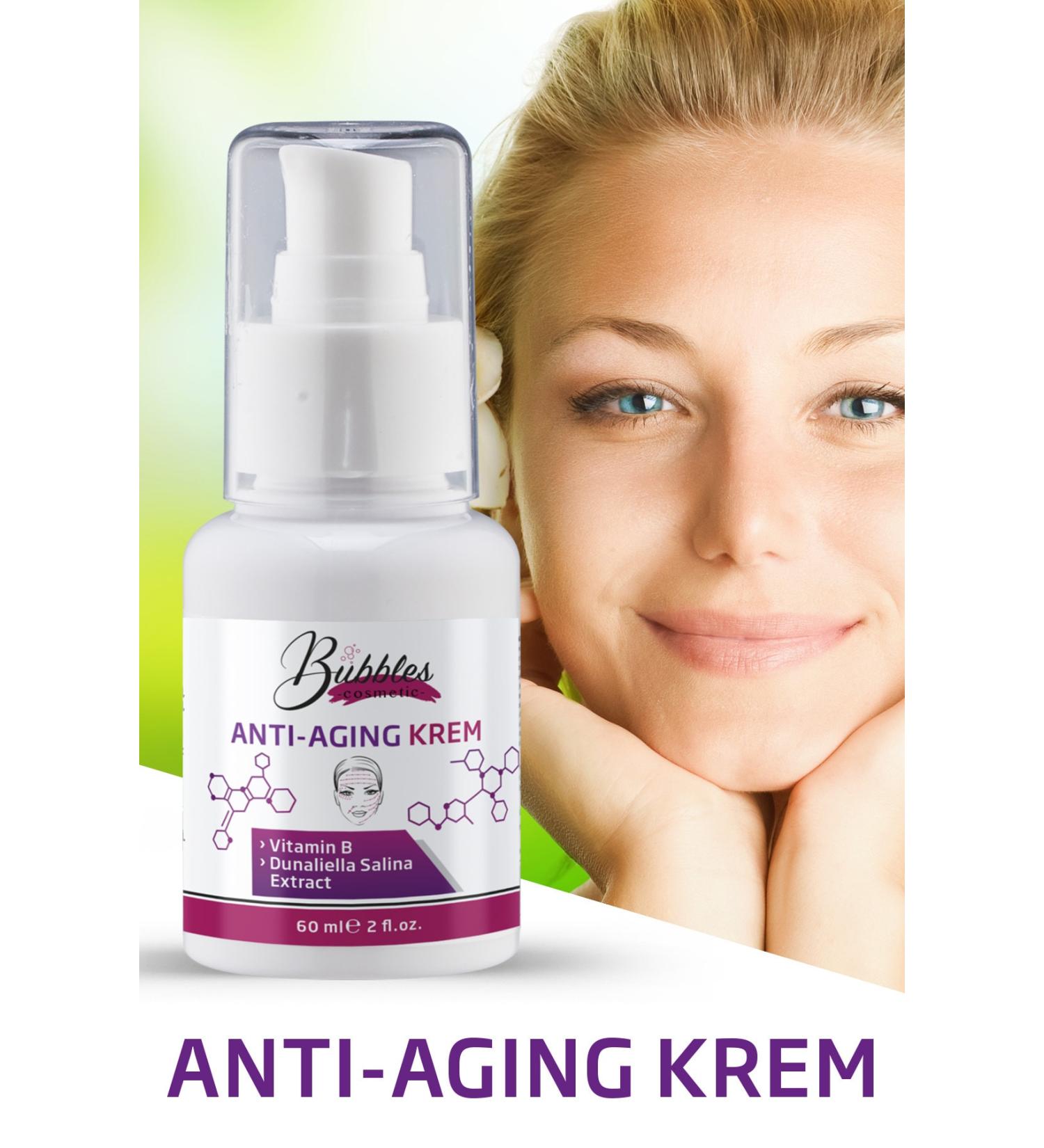 bs bubbles cosmetic Anti Aging Anti Wrinkle Rejuvenating Regenerating Cream 60ml - Buy Online on GoSupps.com