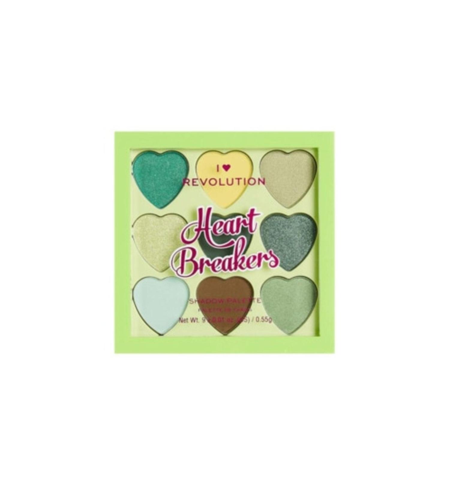 I Heart Revolution Heartbreakers Eyeshadow Palette Lucky