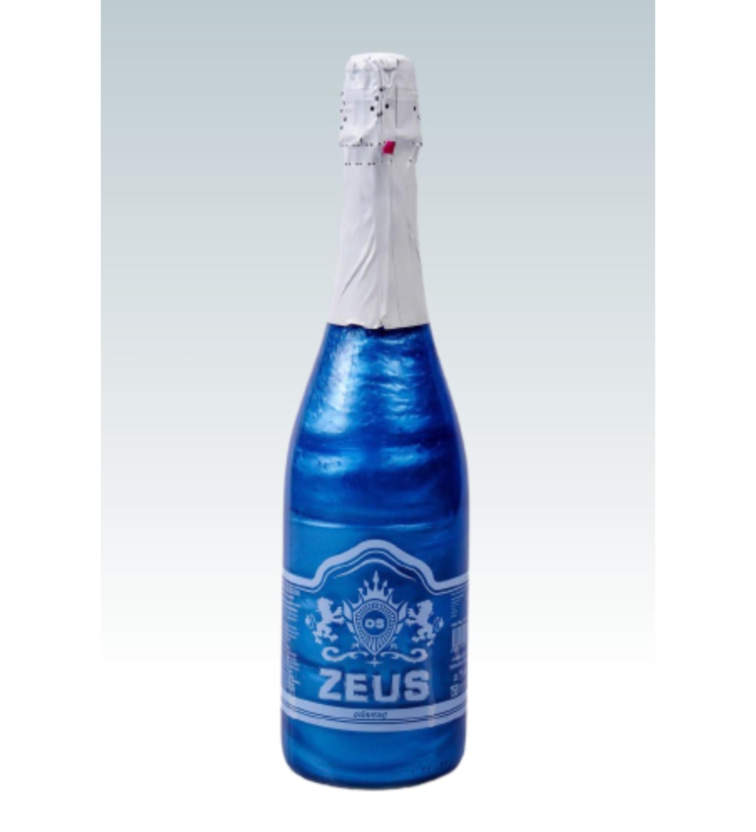 OS ZEUS Non-Alcoholic Sparkling Champagne Blueberry Flavored (non-alcoholic Champagne)