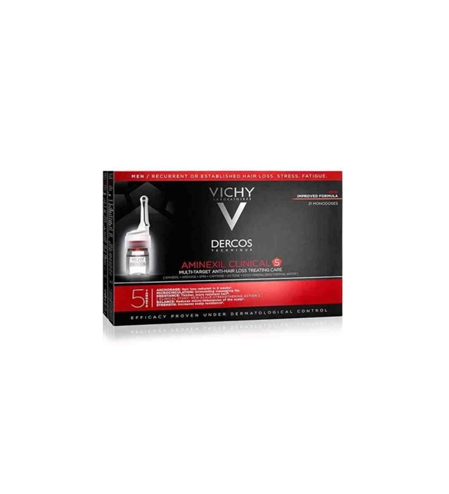 Vichy Dercos Aminexil Clinical-5 (Men) 21x6ml