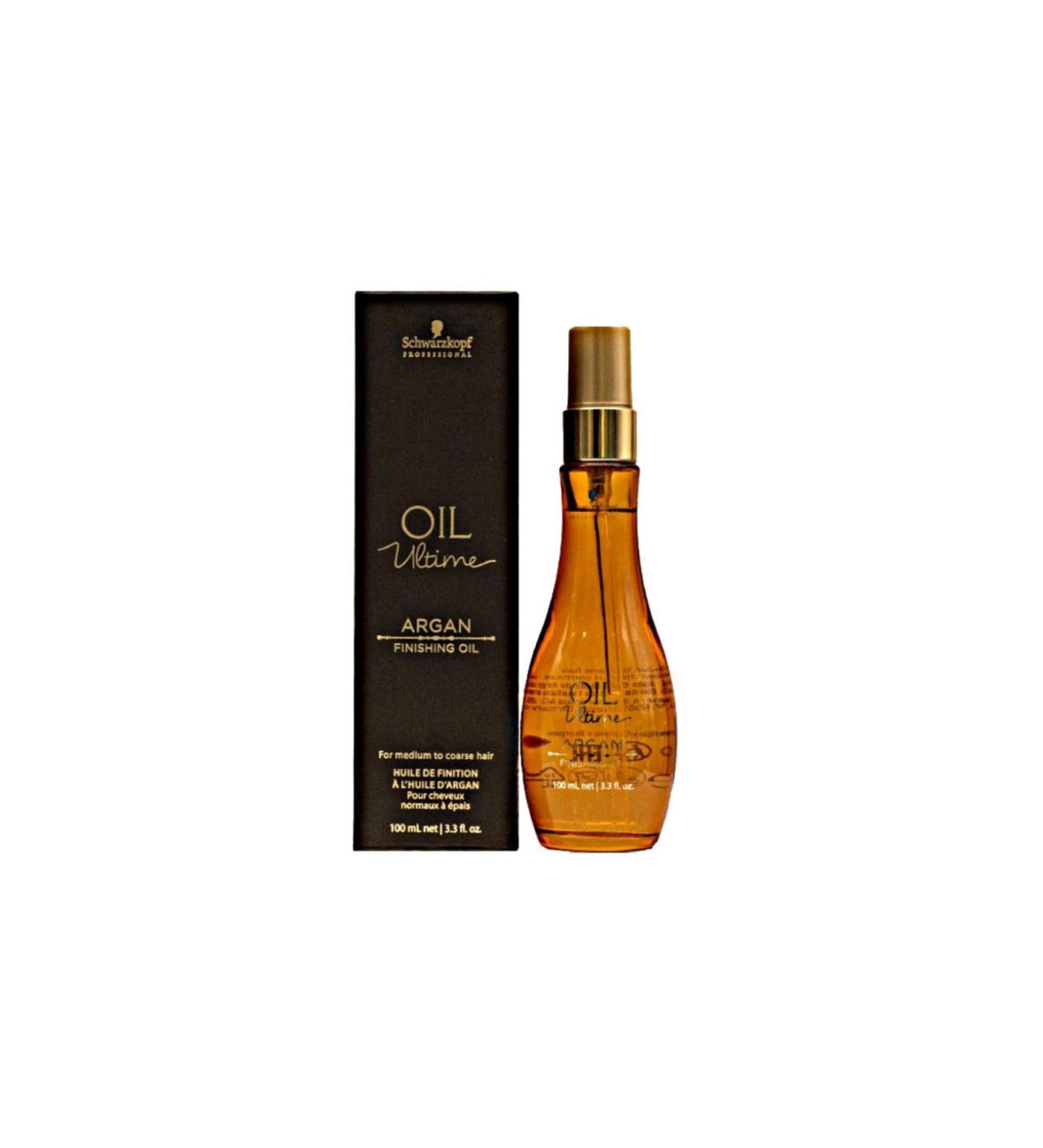 Schwarzkopf Oil Ultime Pure Argan Hair Oil for Silky Soft and Shiny Hair 100 Ml - Buy Online on GoSupps.com
