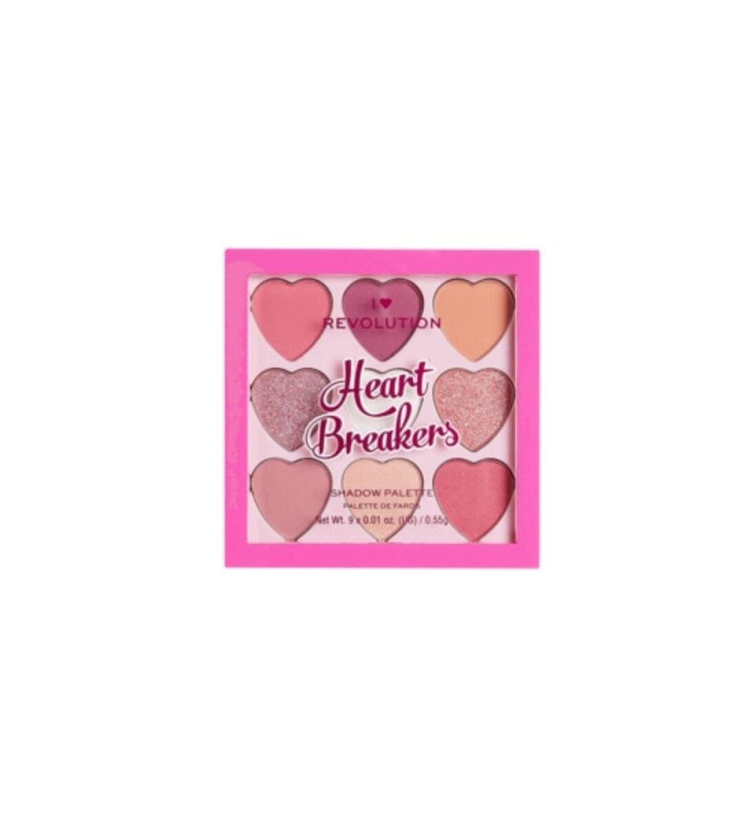 I Heart Revolution Heartbreakers Eyeshadow Palette Sweetheart