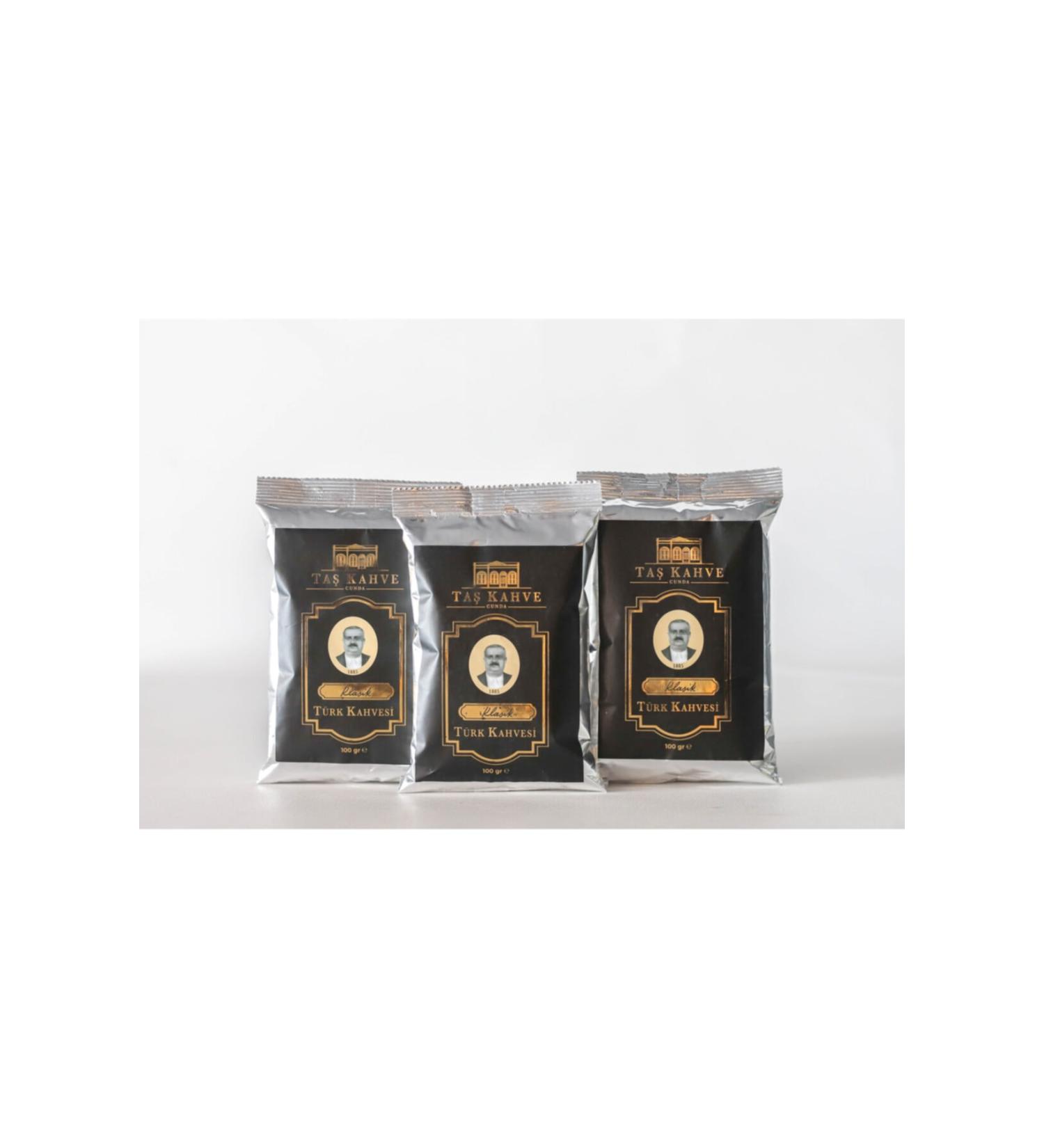 TA KAHVE Classic Turkish Coffee 3-Pack