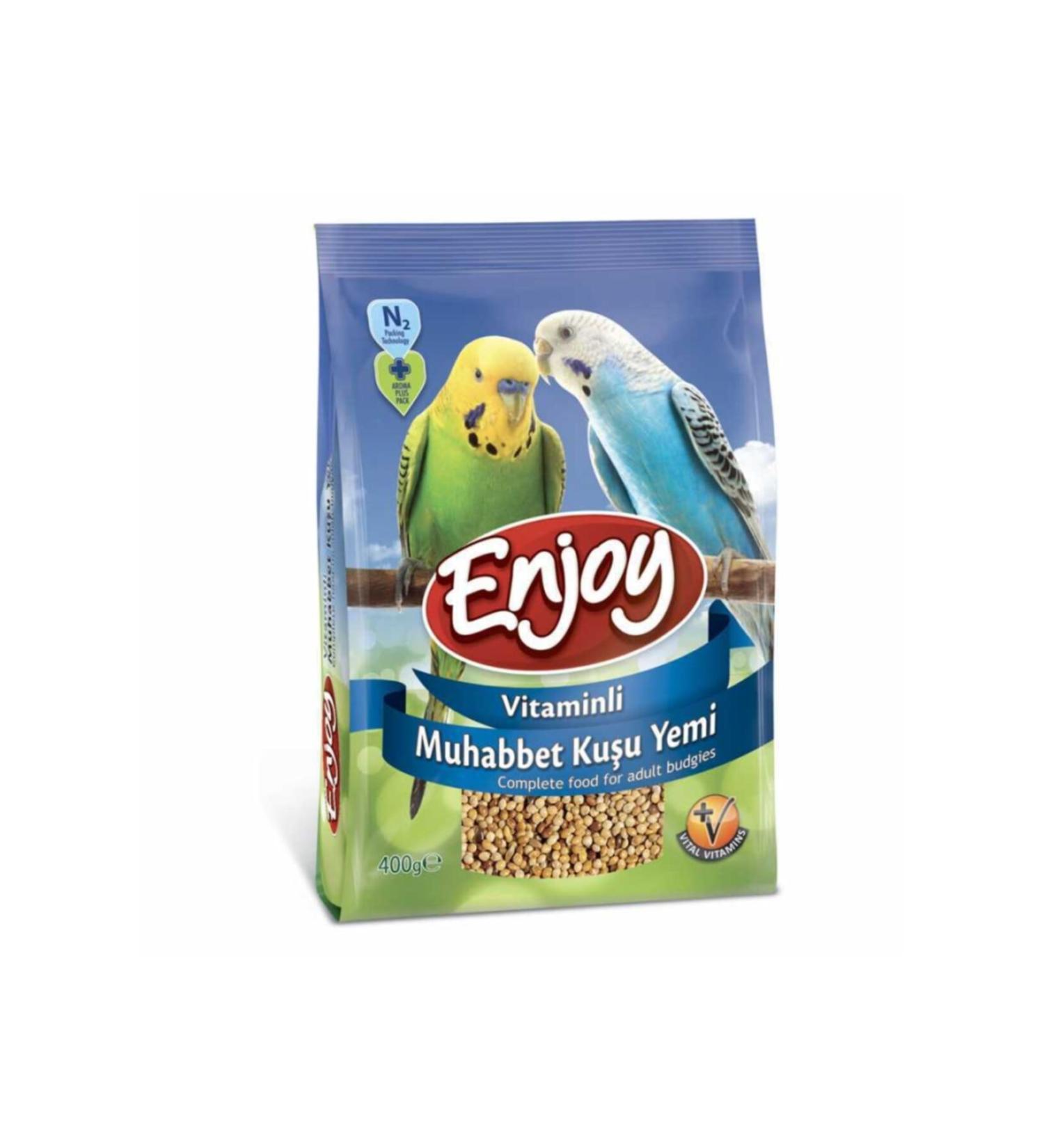 Enjoy Vitamin Budgie Food 400 Gr X 4 Packs