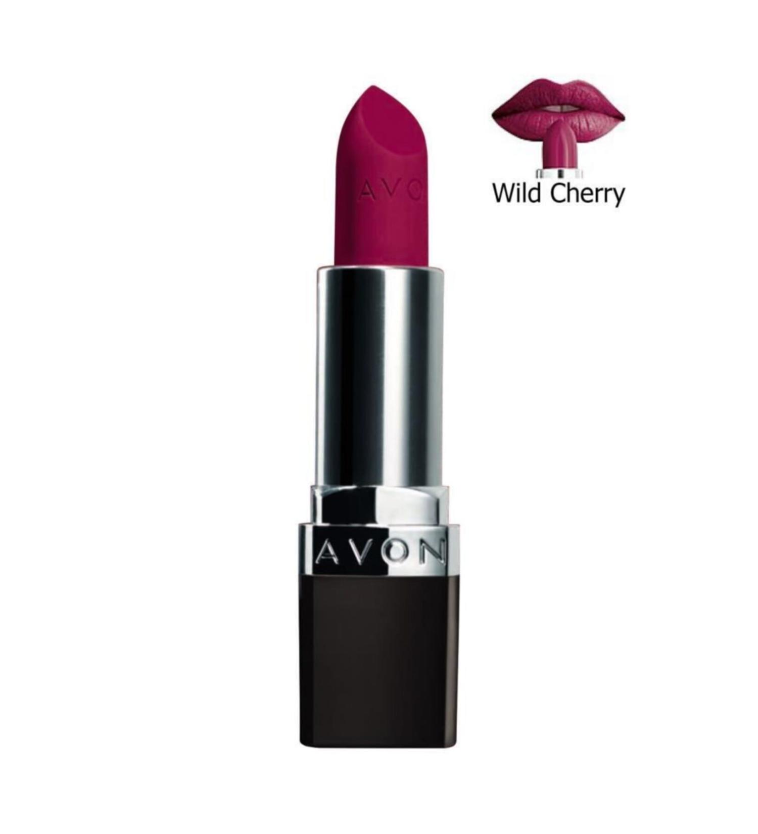 Avon True Perfectly Matte Lipstick Wild Cherry