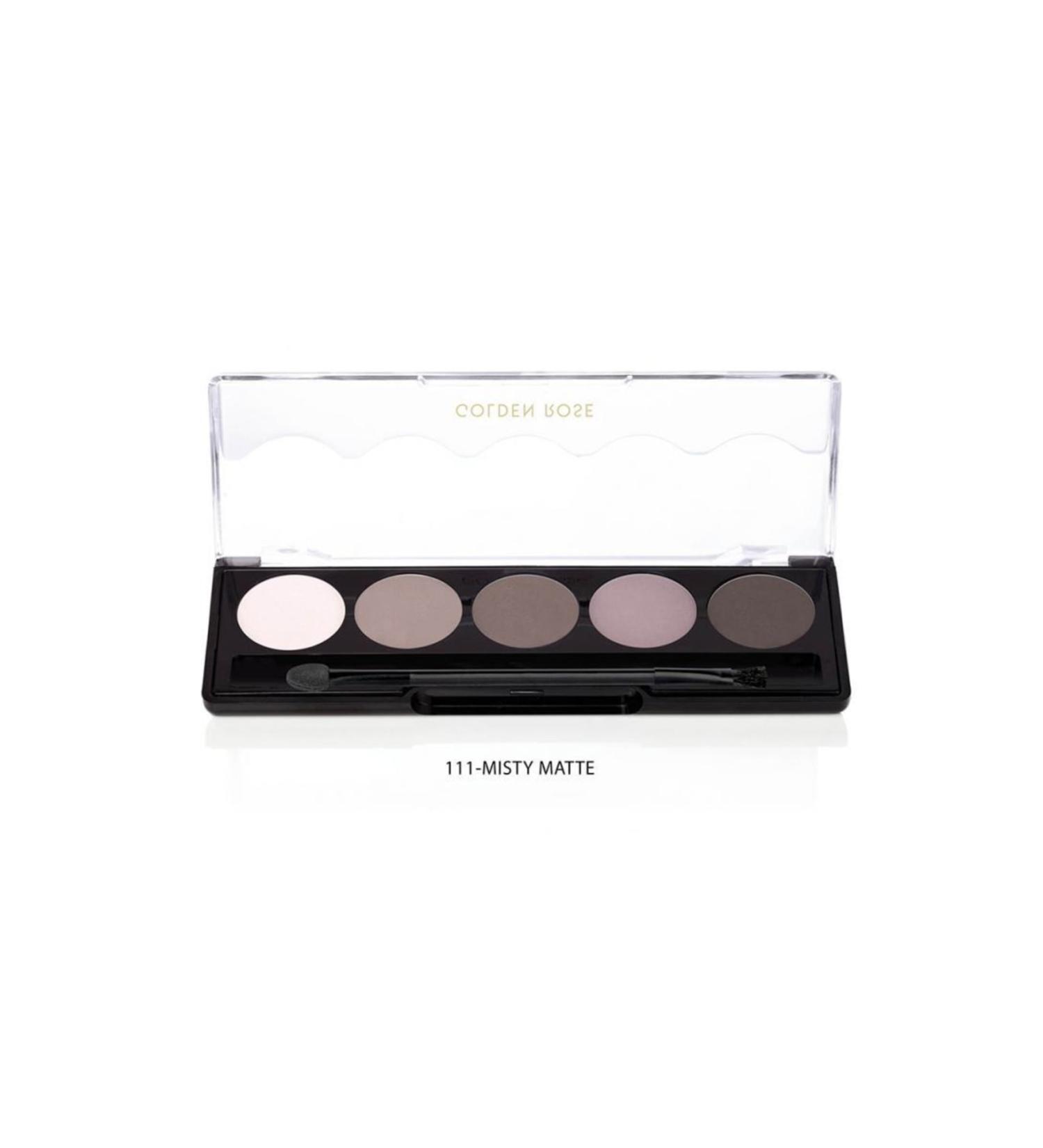 Golden Rose Professional 5-Pack Eyeshadow Palette | P111