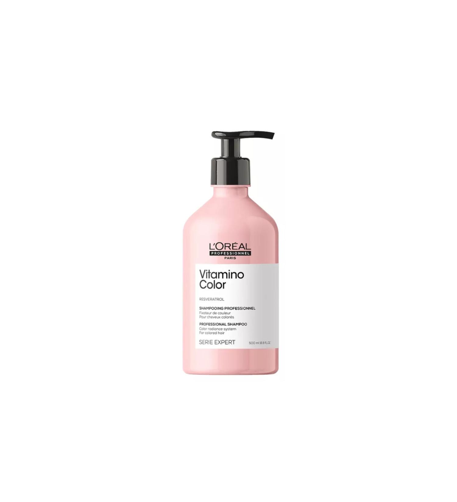 L'oreal Professionnel Serie Expert Vitamino Color Shampoo 500 Ml - Buy Online on GoSupps.com
