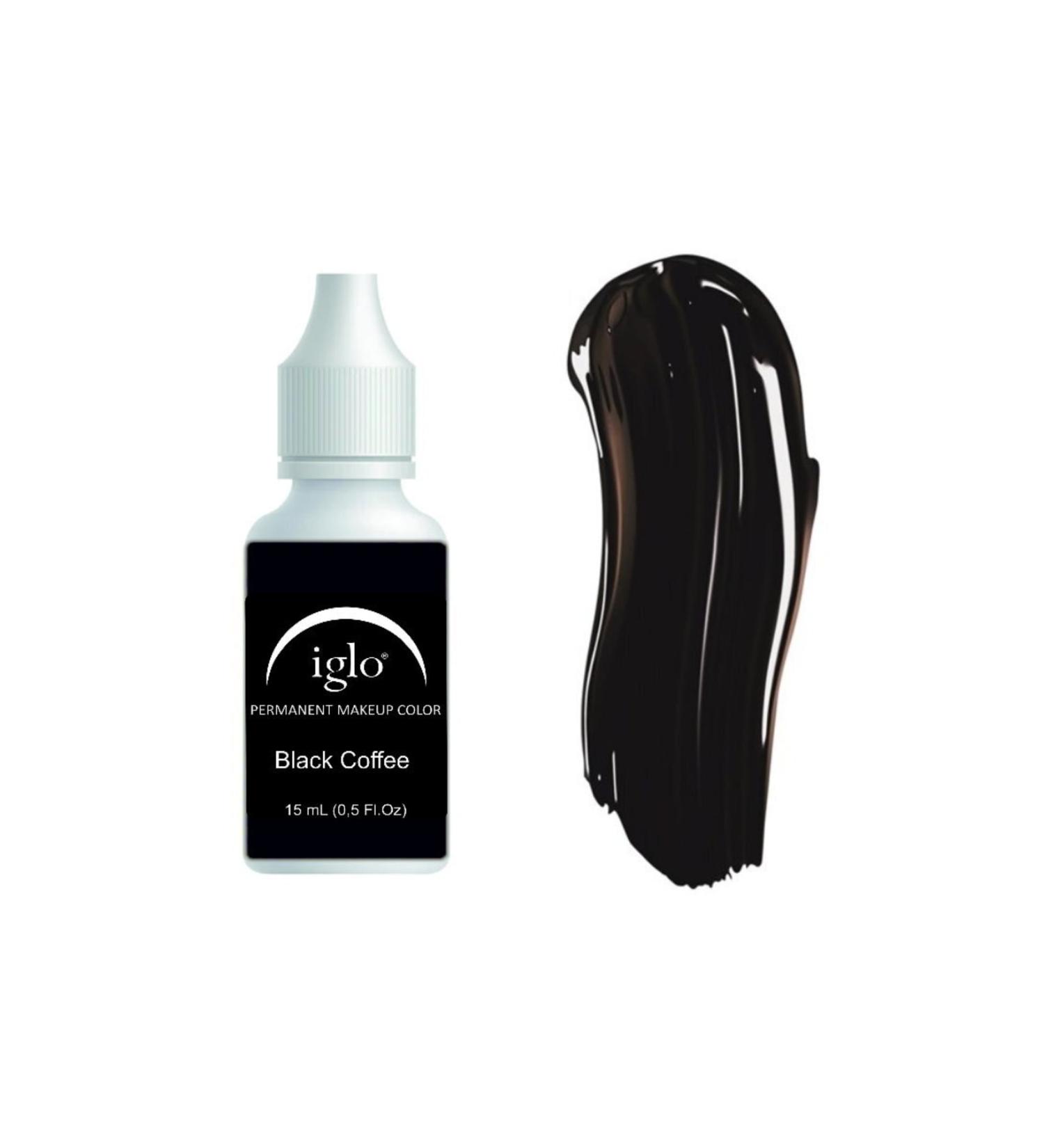 igloo Permanent Makeup Paint 15ml (black Coffee)