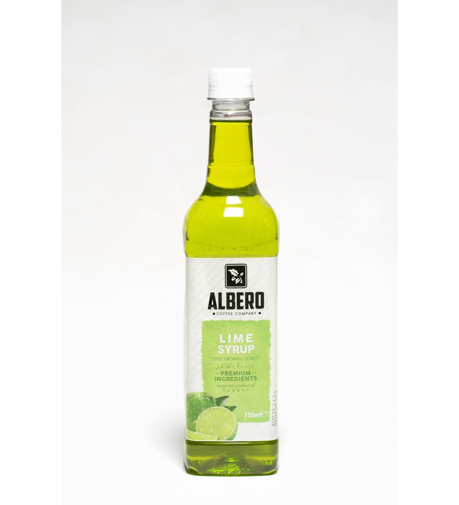 ALBERO Lime Cocktail Syrup 750 ml 1000 gr