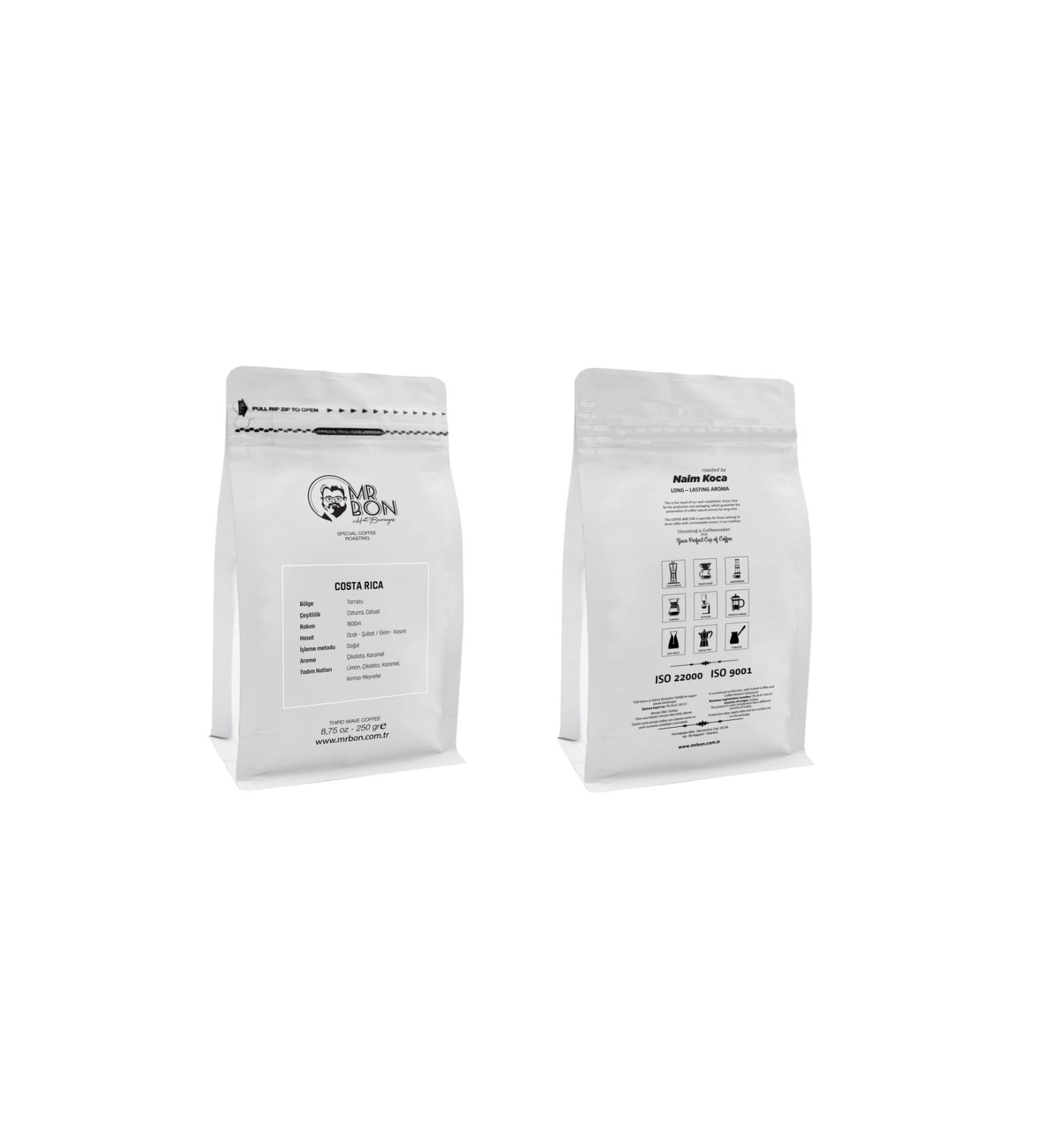 MR BON Mr. Bon - Beans Regional Coffees - Costa Rica - 250 Gr.