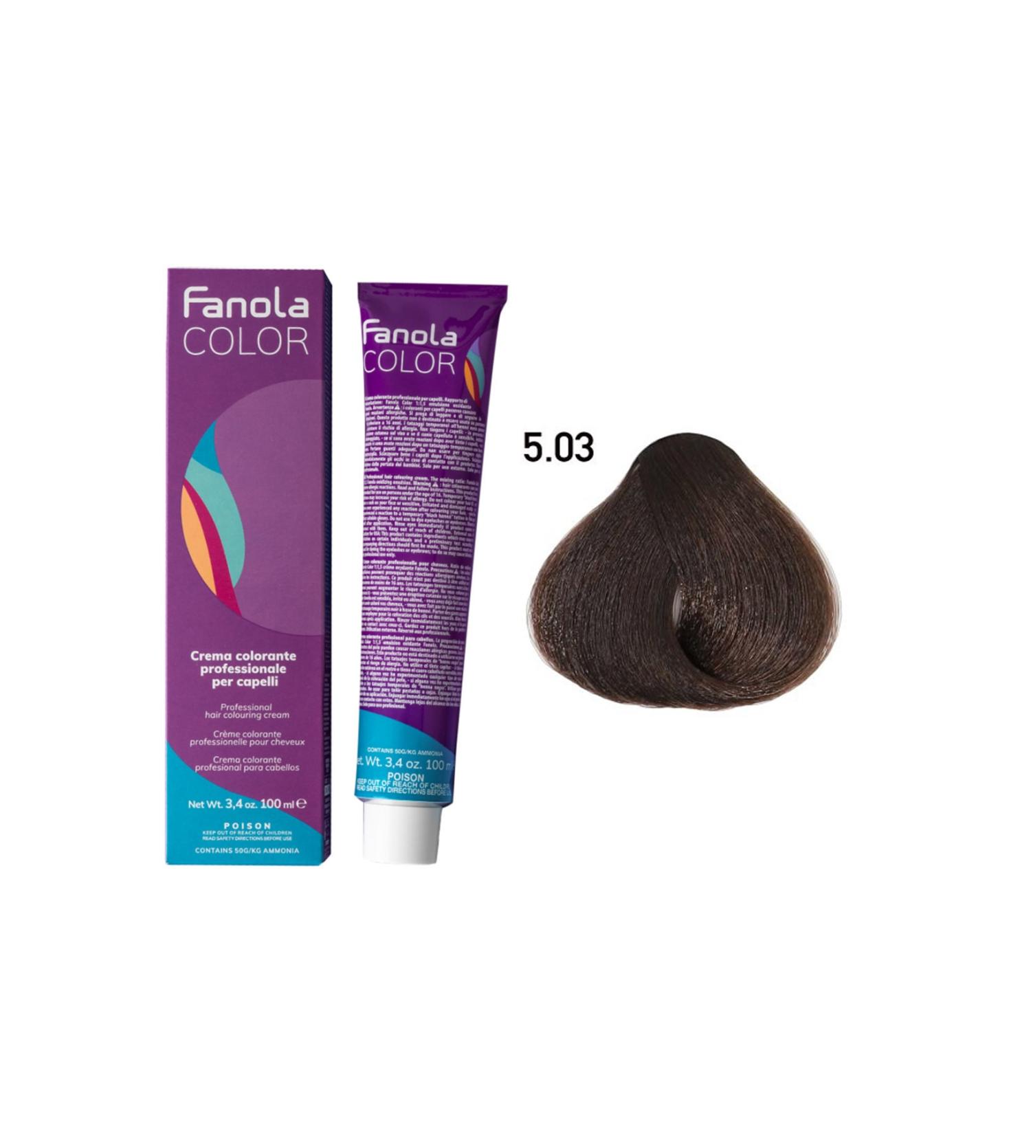 Fanola Color 100ml Warm Light Brown 5.03