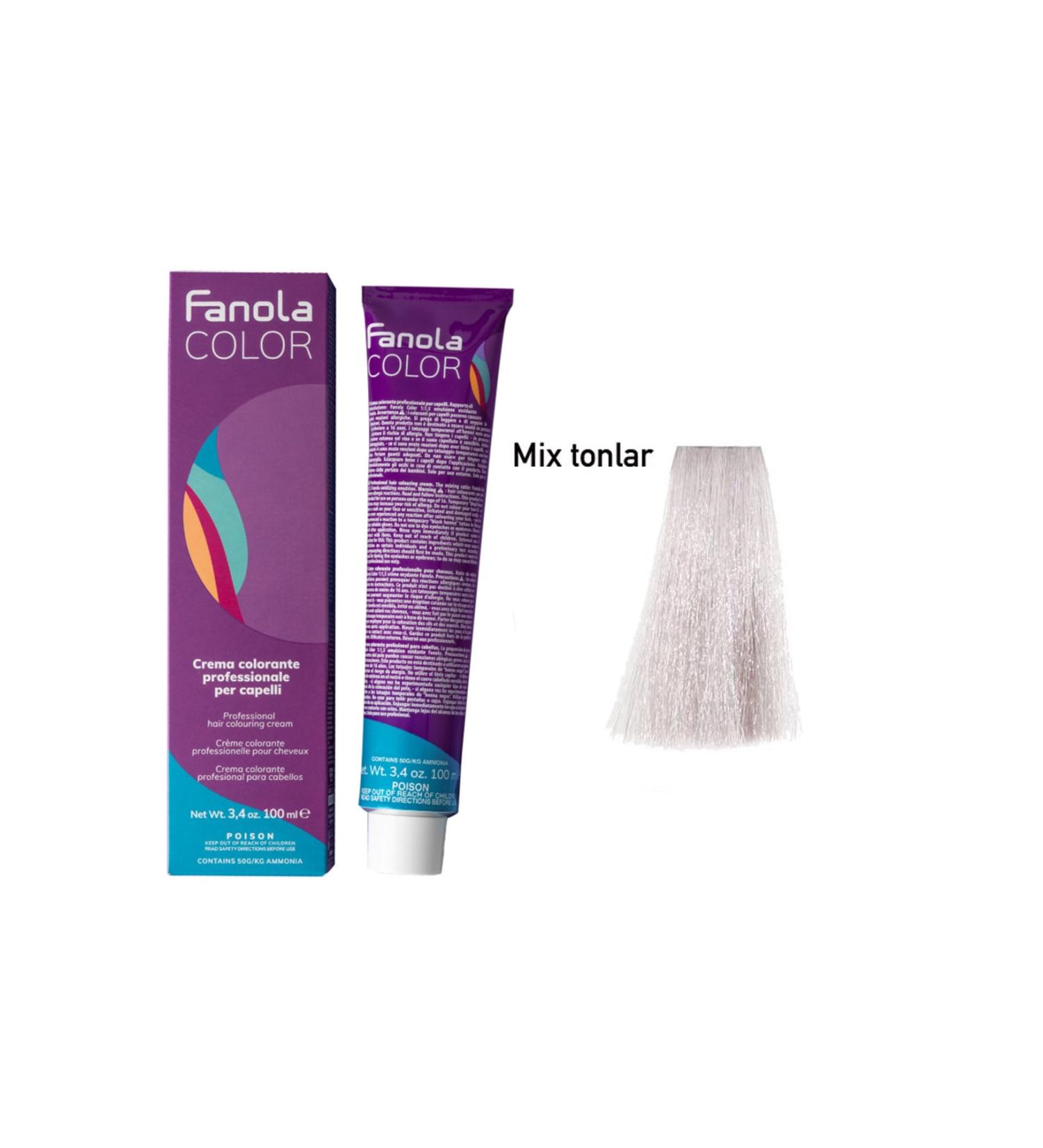 Fanola Color 100ml Mix Tone Silver Color