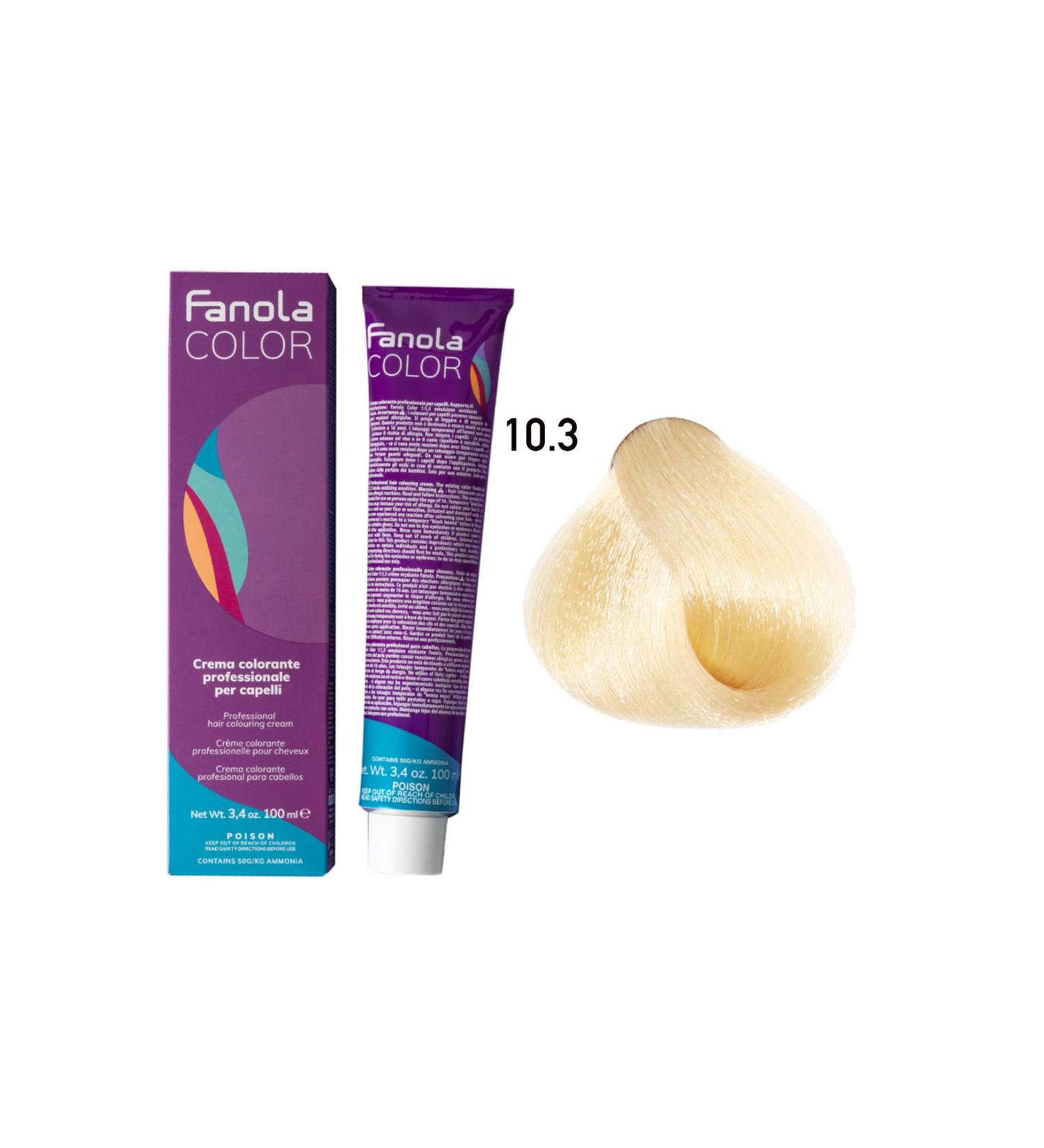 Fanola Color 100ml Warm Blonde Platinum 10.03