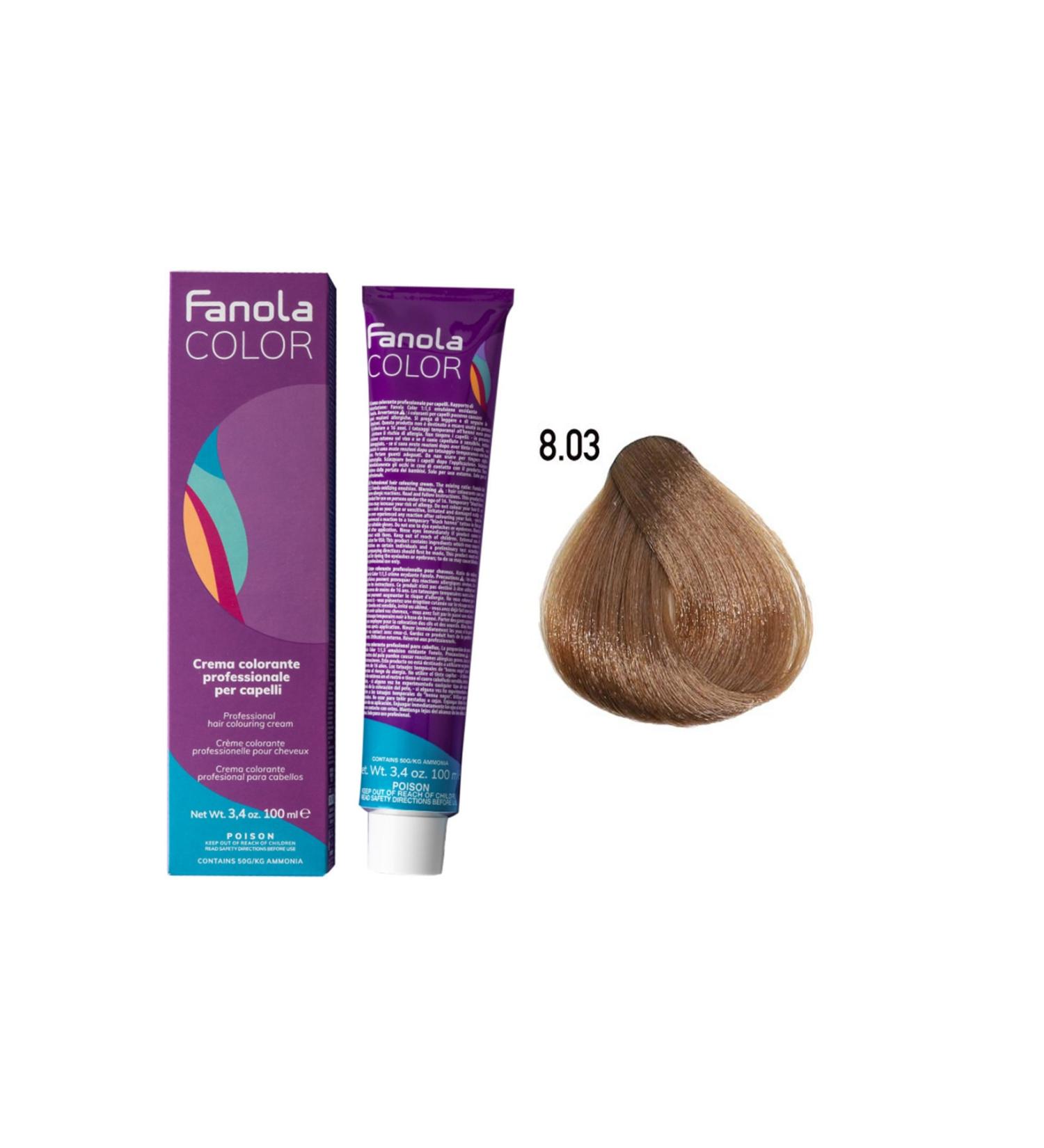 Fanola Color 100ml Light Golden Blonde 8.03