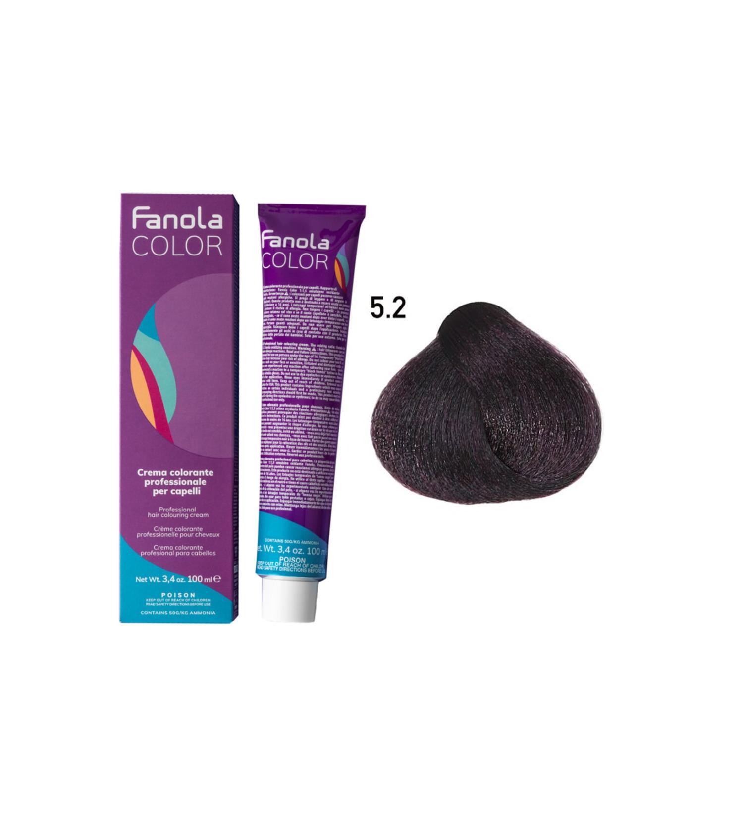 Fanola Color 100 ml Light Violet Brown 5.2
