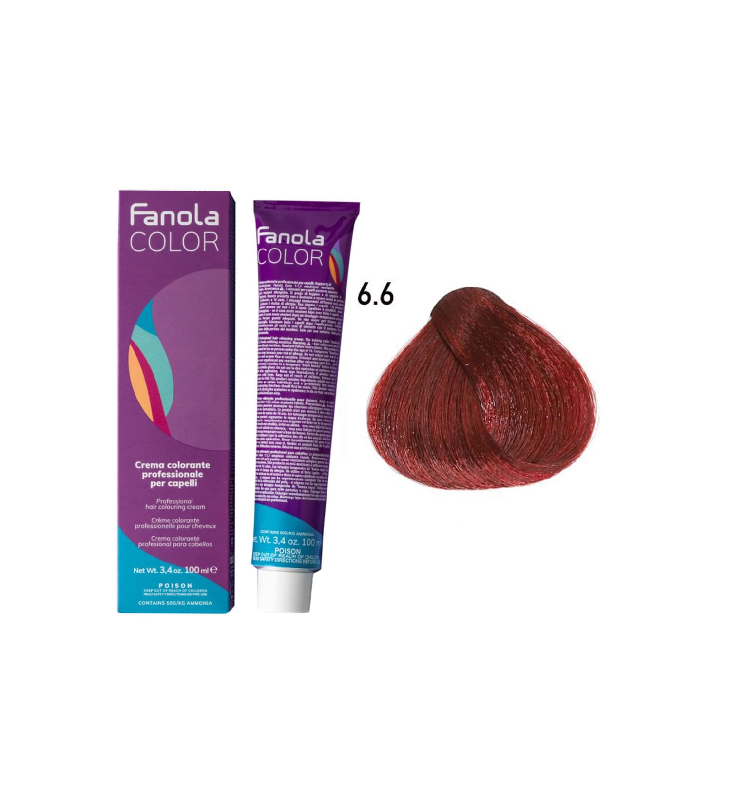 Fanola Color 100ml Dark Red Blonde 6.6