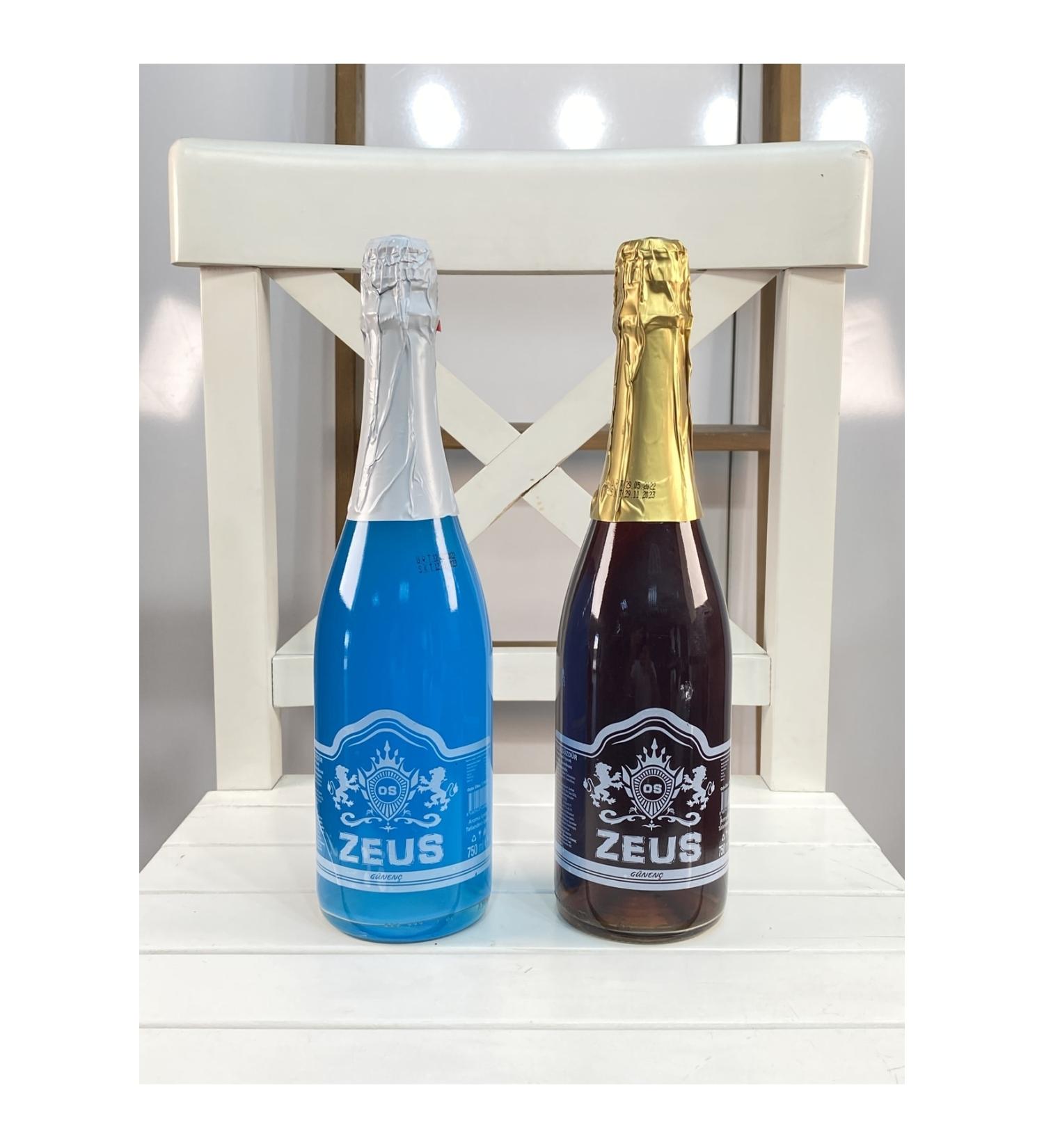 OS ZEUS Blueberry and Mixed Fruit Flavored Soft Drink Carbonated Drink