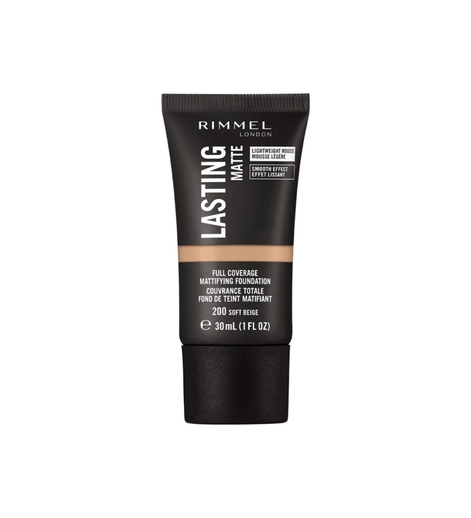 Rimmel London Long-lasting Matte Foundation 200