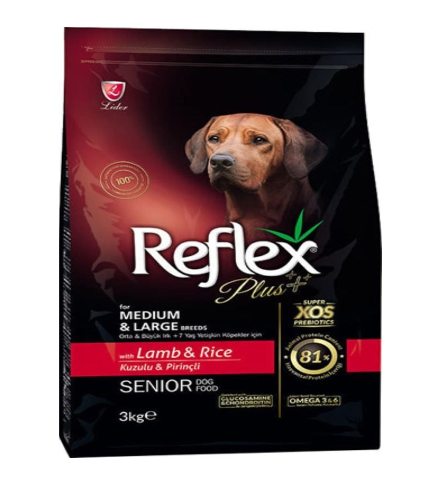 Reflex Plus Dog Medium & Large Senior 3 Kg