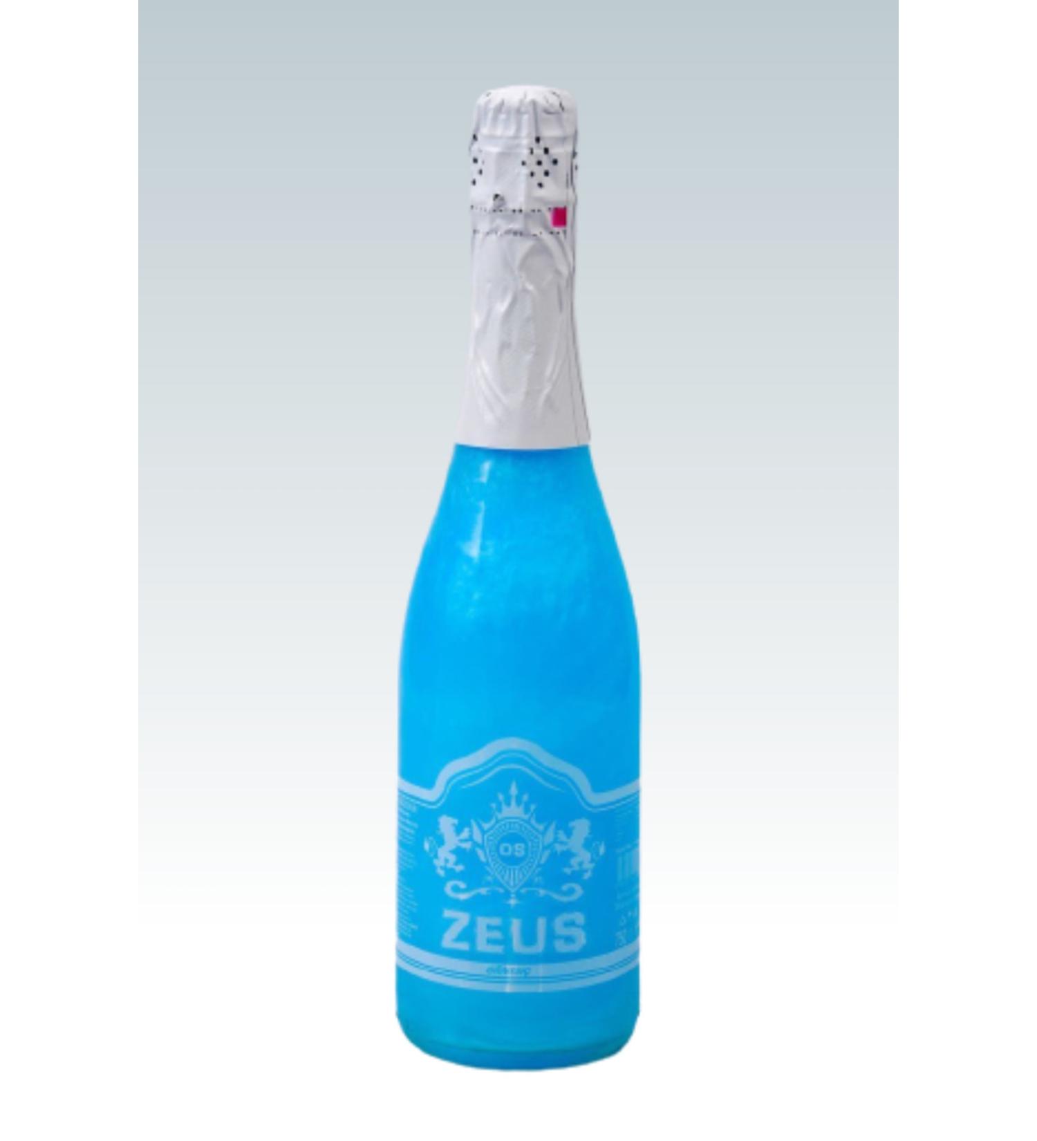 OS ZEUS Zeus Non-Alcoholic Champagne Blueberry Flavored Party Drink (non-alcoholic Champagne)
