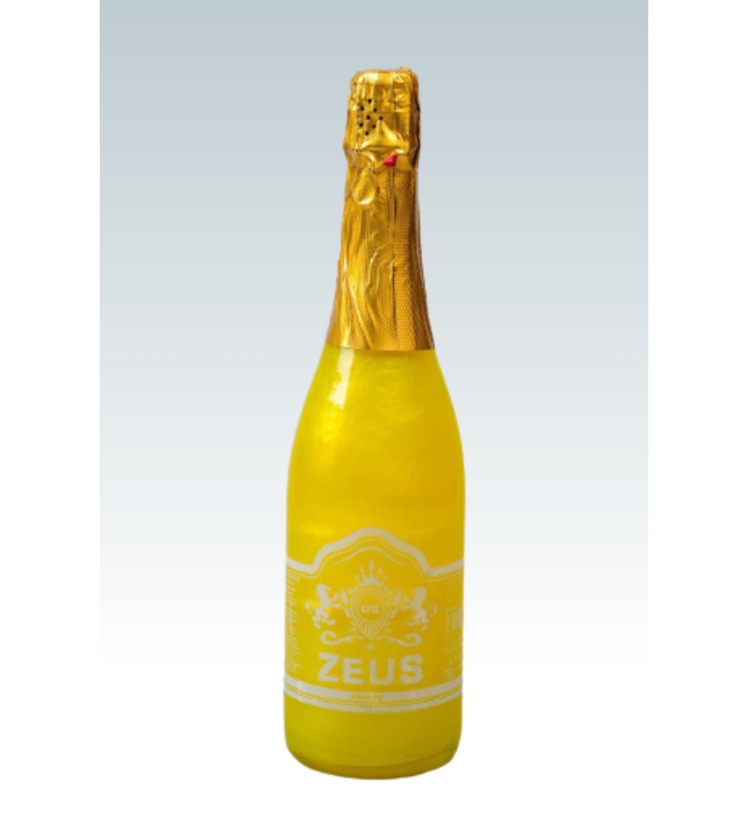 OS ZEUS Zeus Non-Alcoholic Champagne Banana Flavored Party Drink (non-alcoholic Champagne)