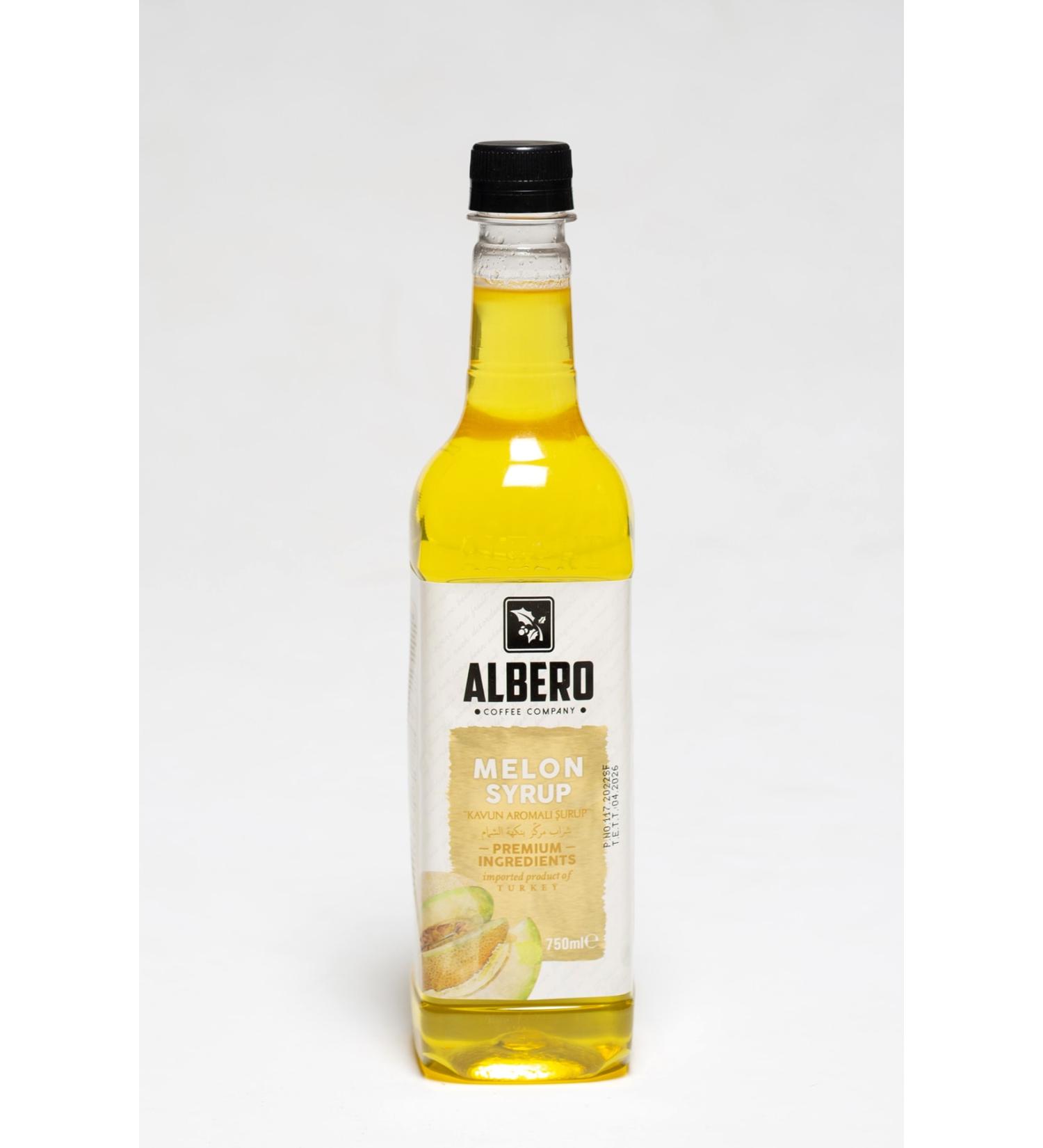 ALBERO Melon Cocktail Syrup 750 Ml. 1000 gr