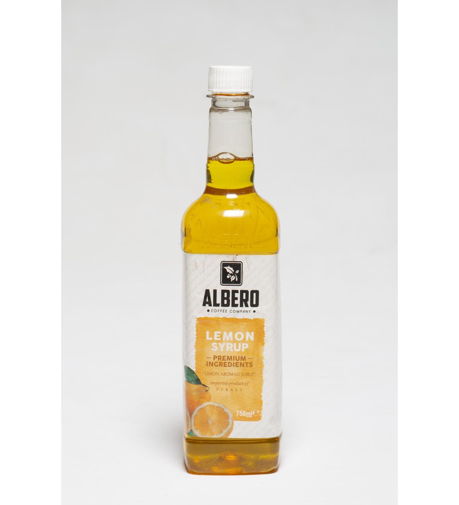 ALBERO Lemon Cocktail Syrup 750 Ml.