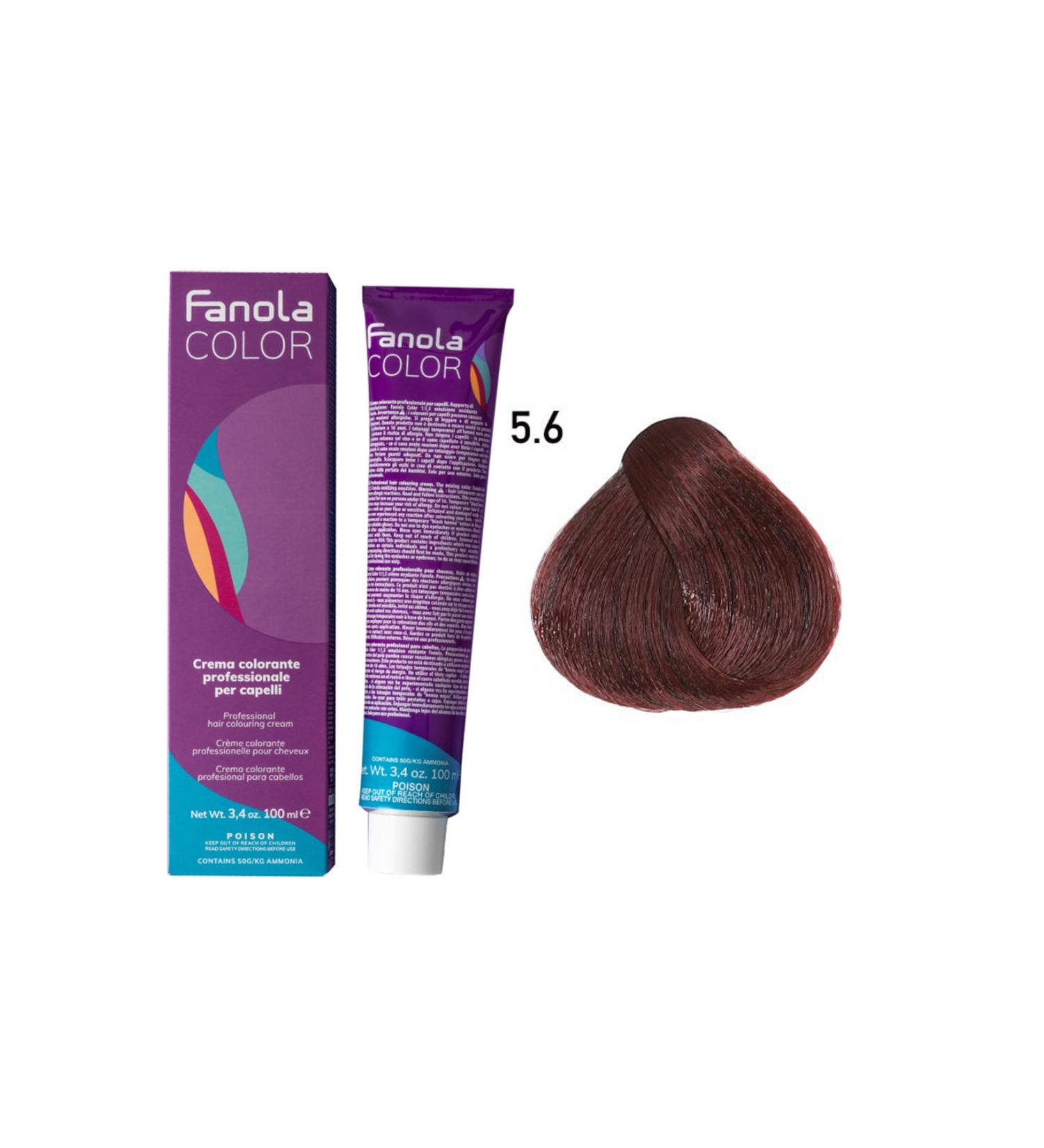 Fanola Color 100ml Light Red Brown 5.6