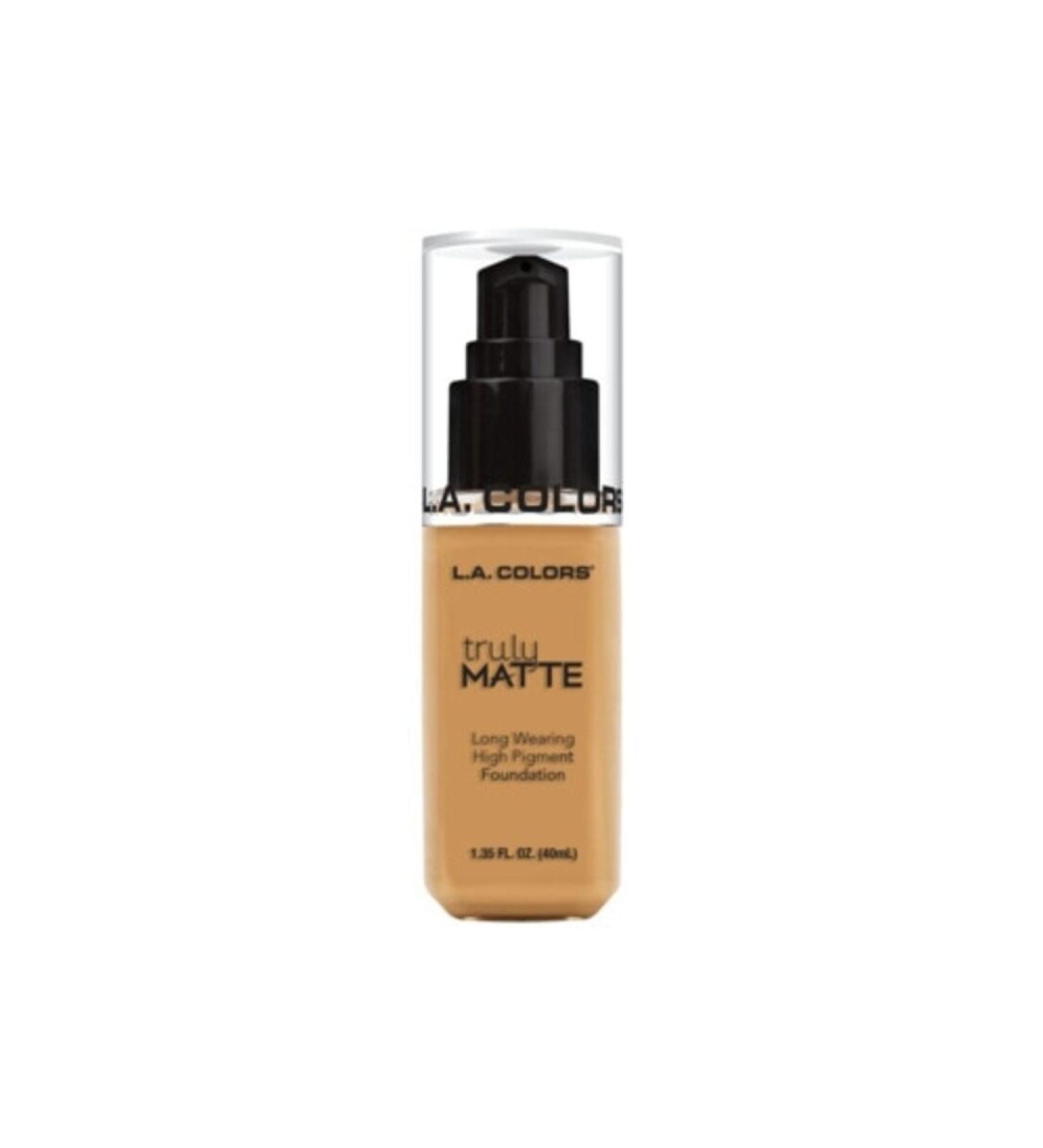 LA Colors Liquid Form Truly Matte Foundation Golden Beige