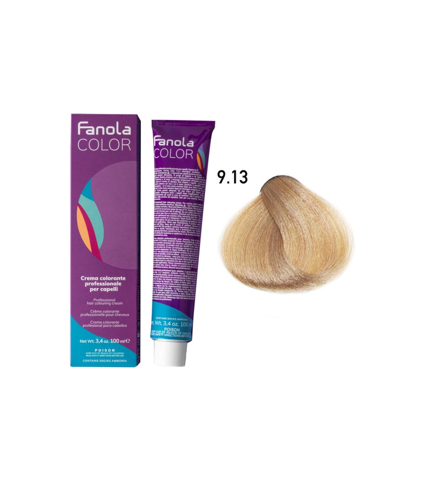 Fanola Color 100ml Very Light Brown Blonde 9.13