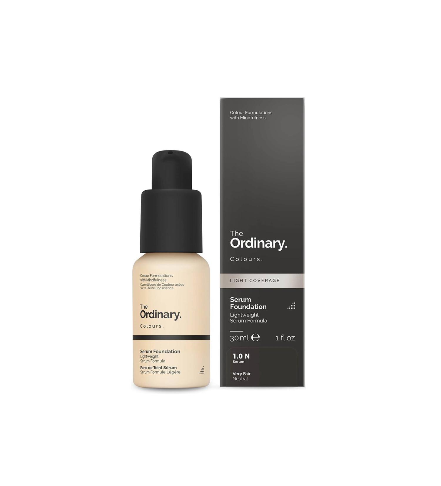 The Ordinary Serum Foundation 1.0 N 30 ml - Buy Online on GoSupps.com