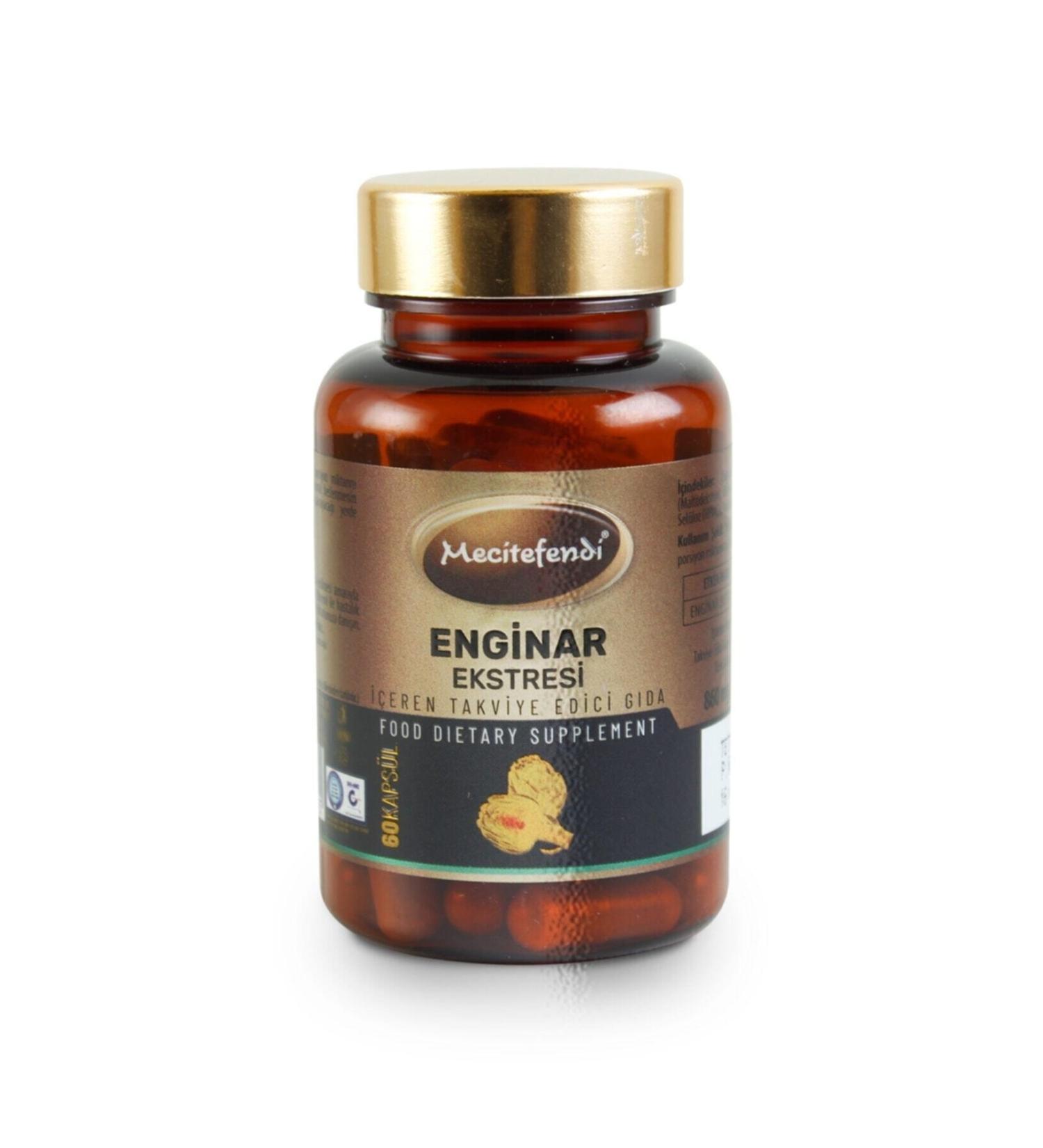 Mecit Efendi Artichoke Extract 60 Capsules-860 Mg