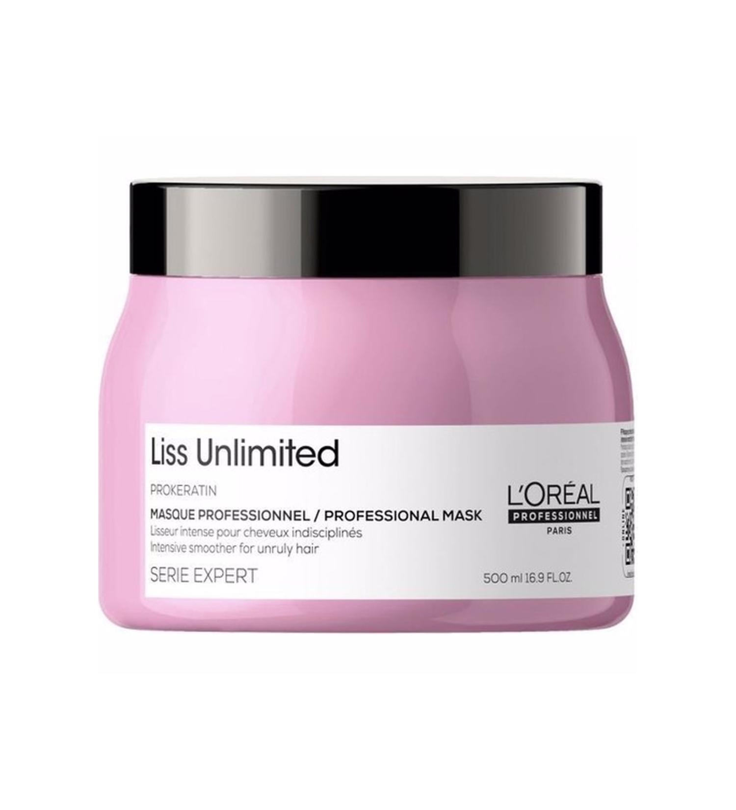 L'Oreal Paris L'or al Professionnel Serie Expert Liss Unlimited Mask 500 Ml
