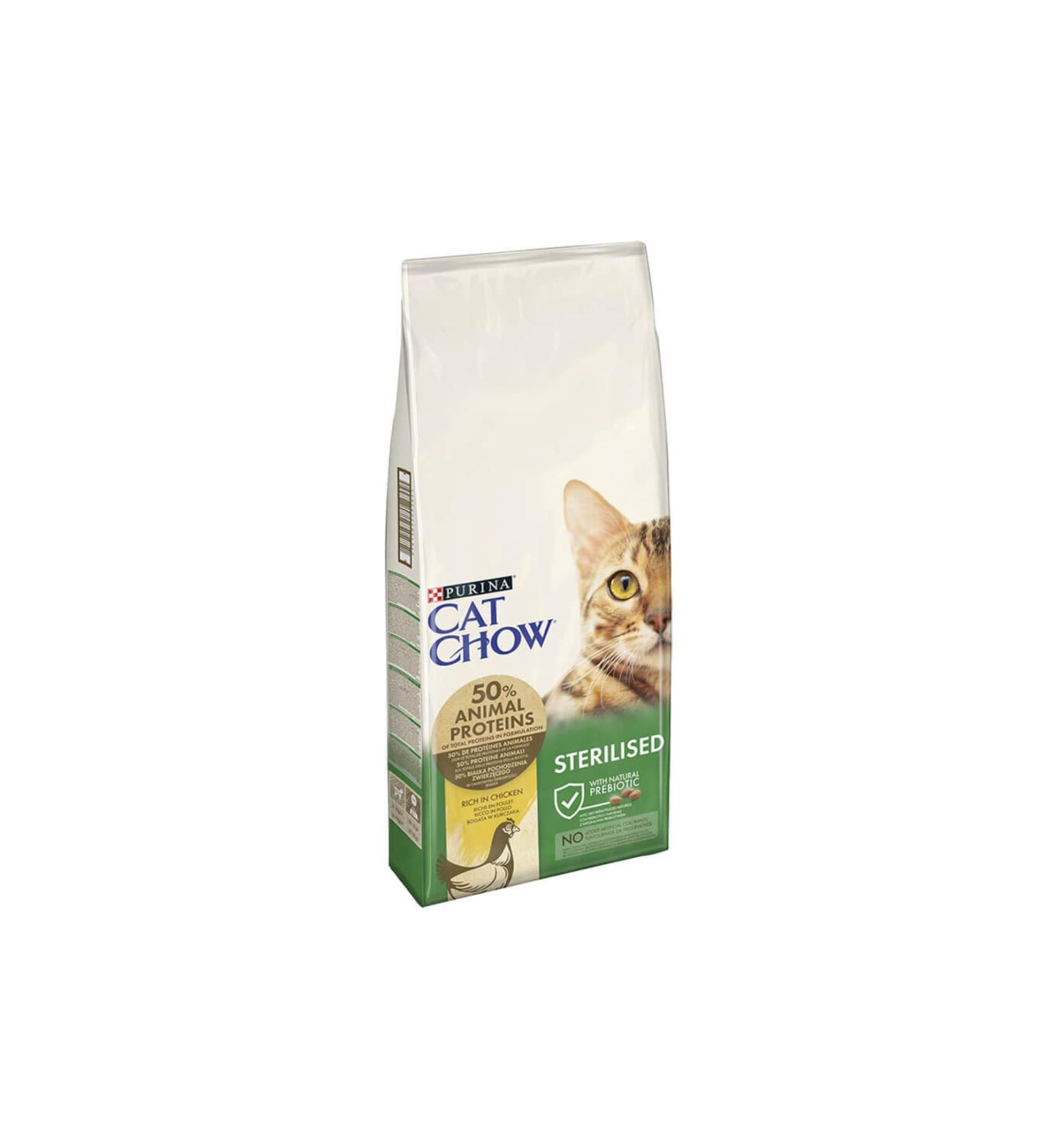 Purina Cat Chow Sterilized Chicken Cat Food 3kg