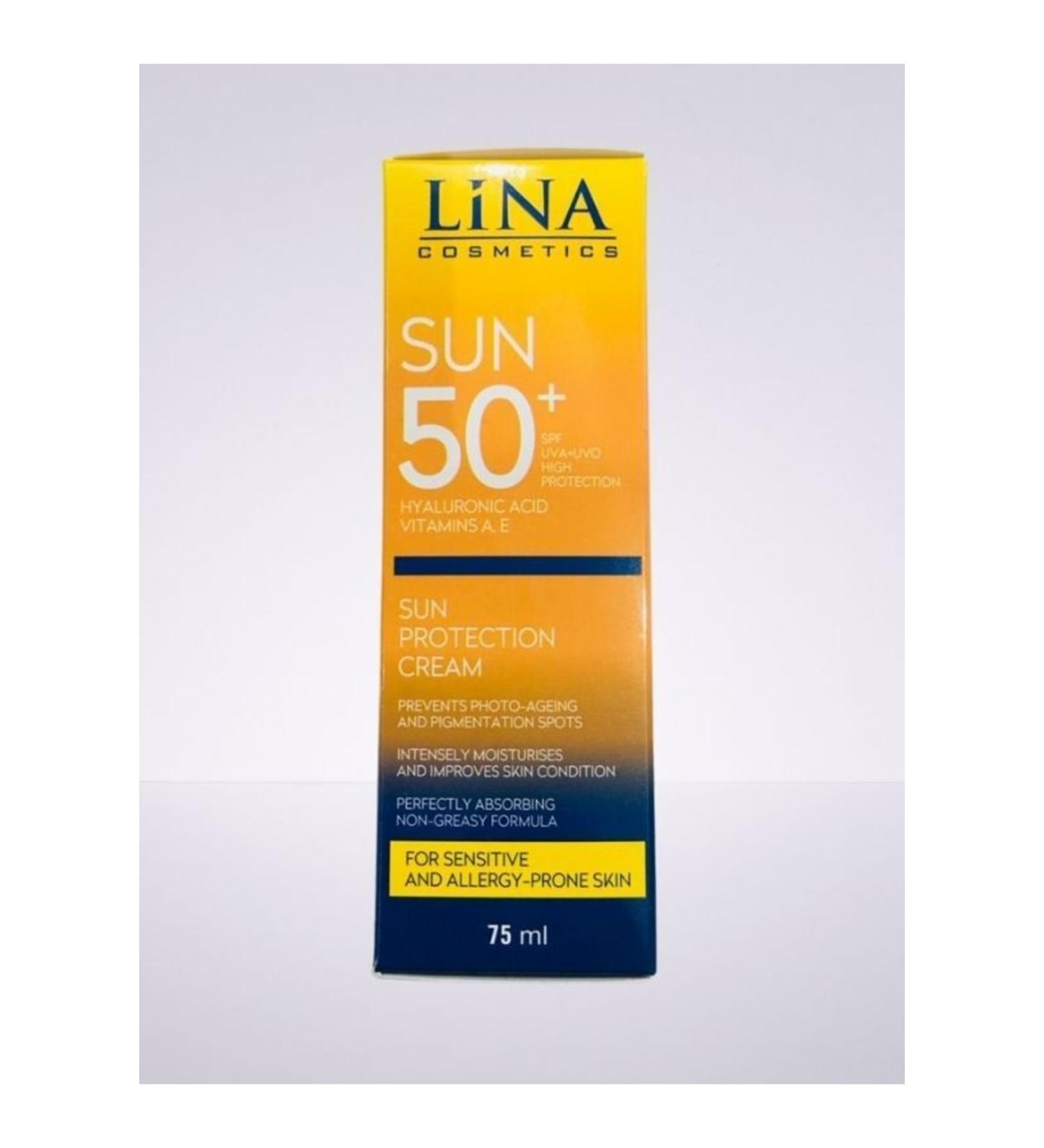 Lina Cosmetics 50+ Sun Cream 75ml