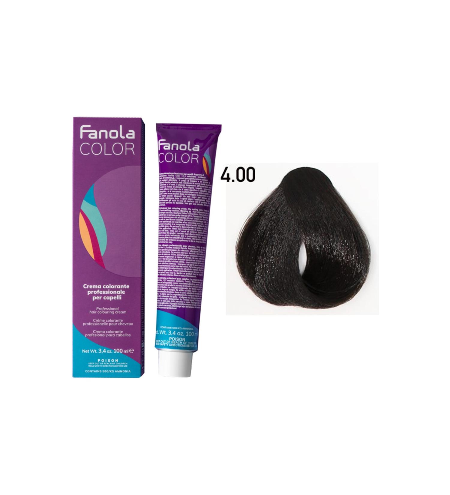 Fanola Color 100ml Medium Brown Intense 4.00