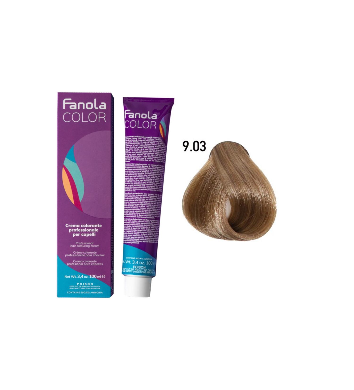 Fanola Color 100ml Warm Very Light Blonde 9.03