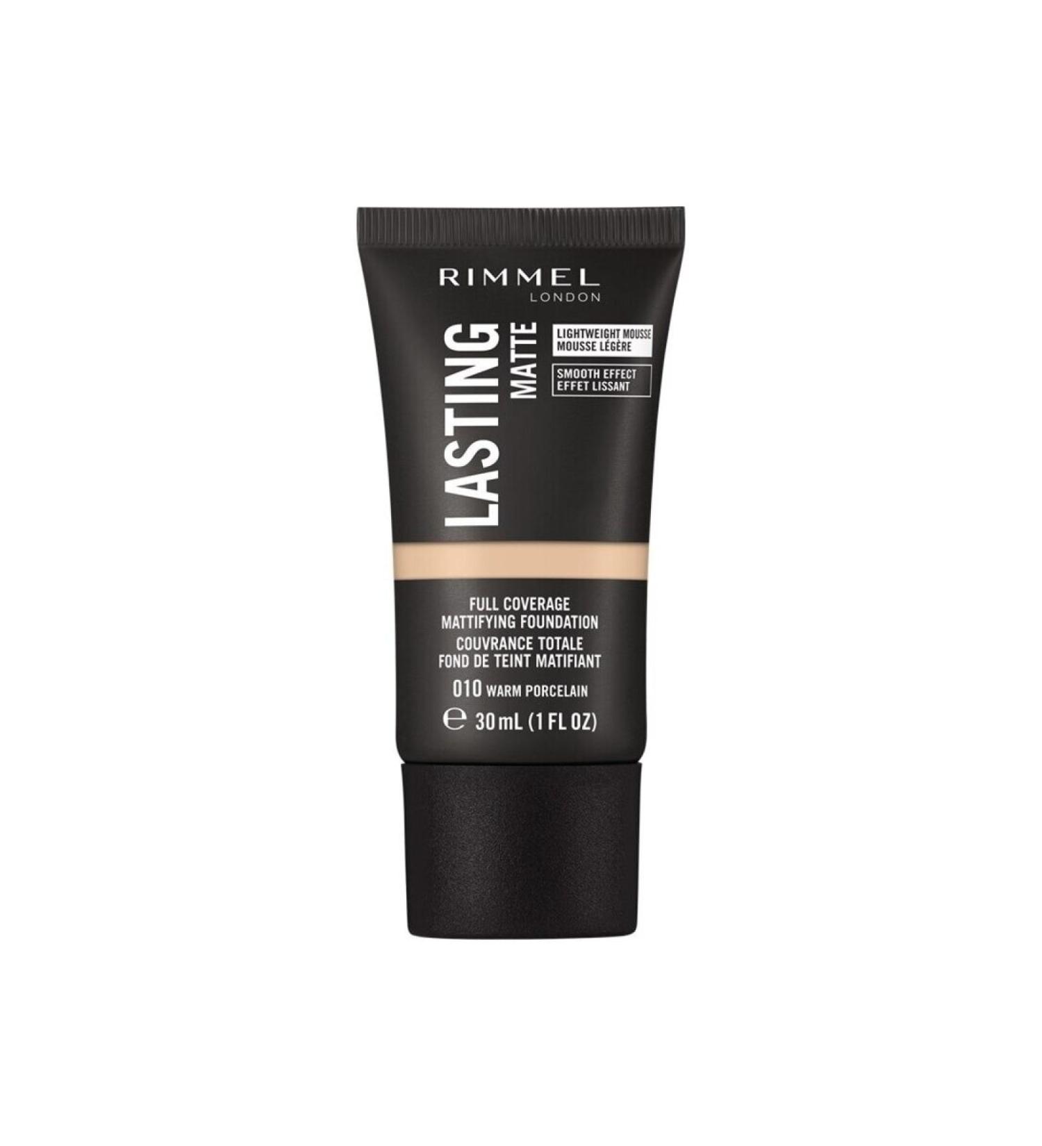 Rimmel London Long-lasting Matte Foundation 010