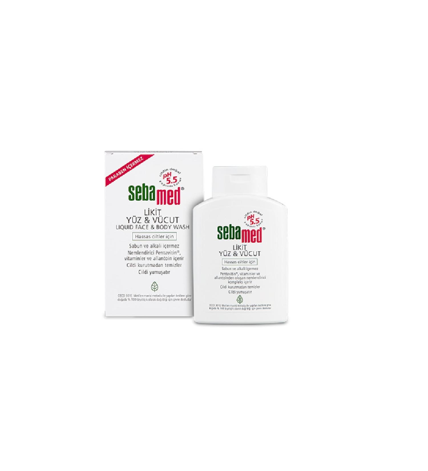 Sebamed - Liquid Face & Body Wash 200 Ml (liquid Face & Body Wash) 200ml