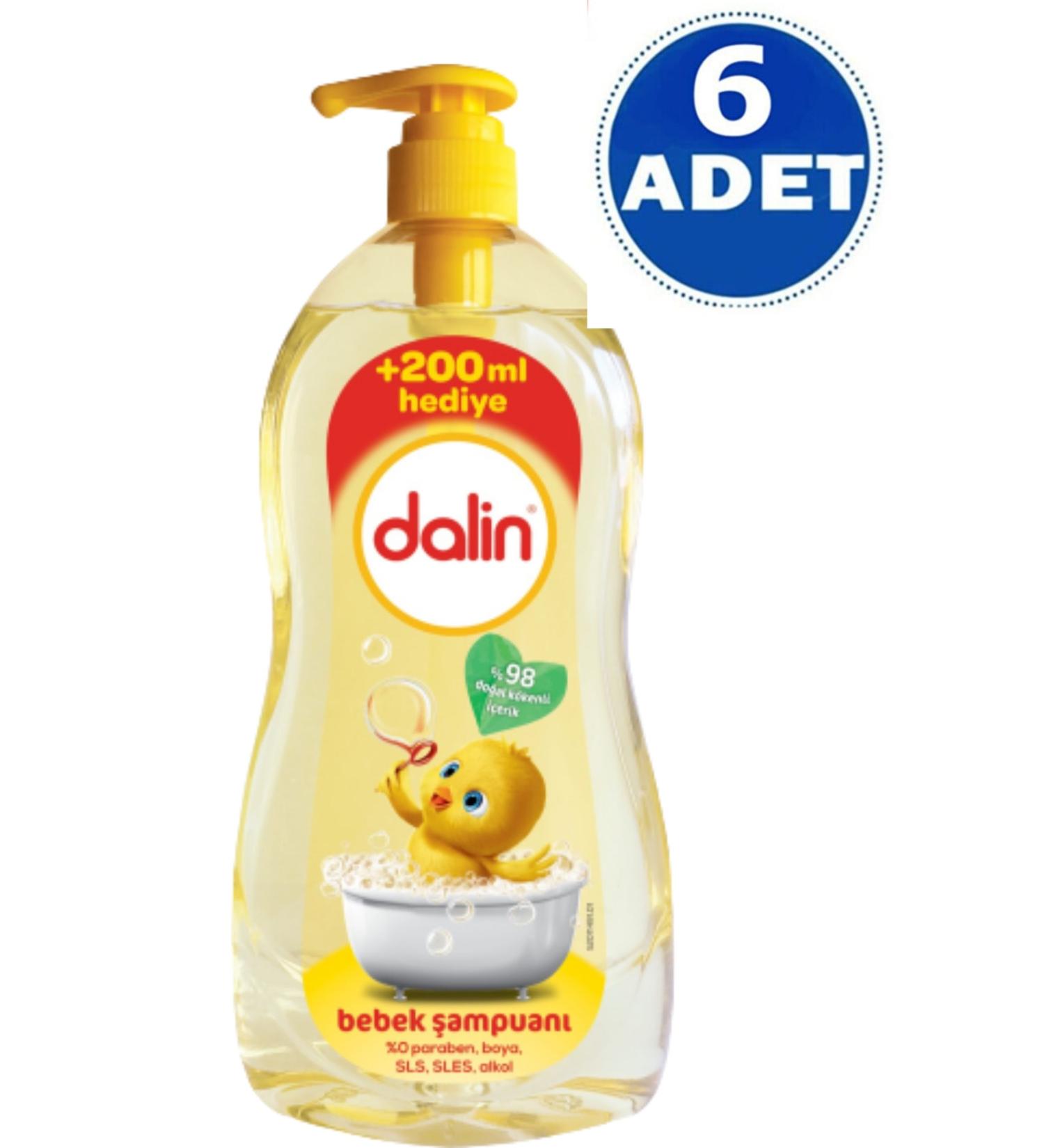 Dalin Shampoo 6 Pieces 900 ml 700+200 ml