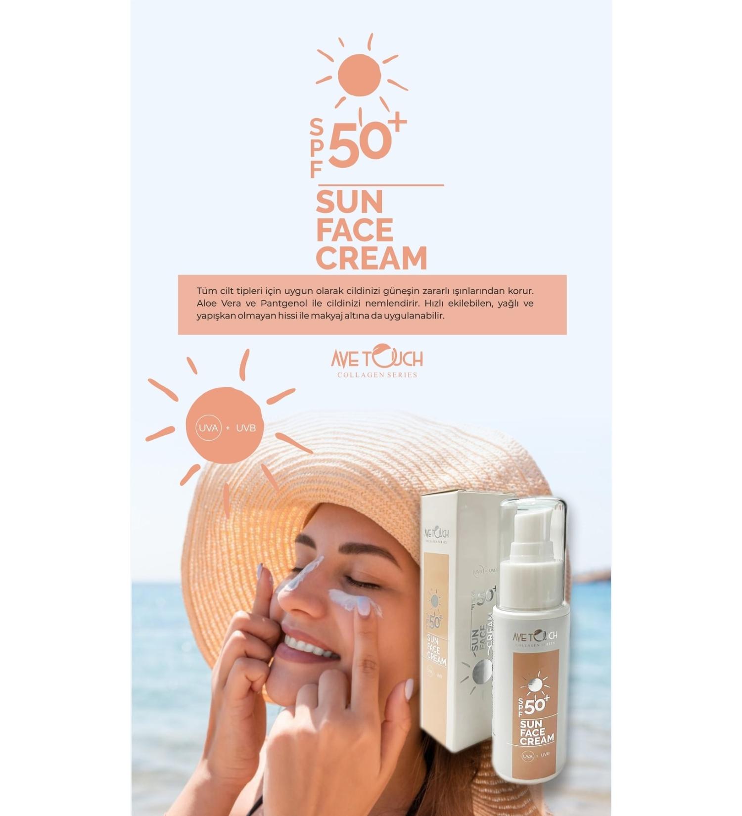 AVE TOUCH 50 SPF Sun Face Cream 100 ml