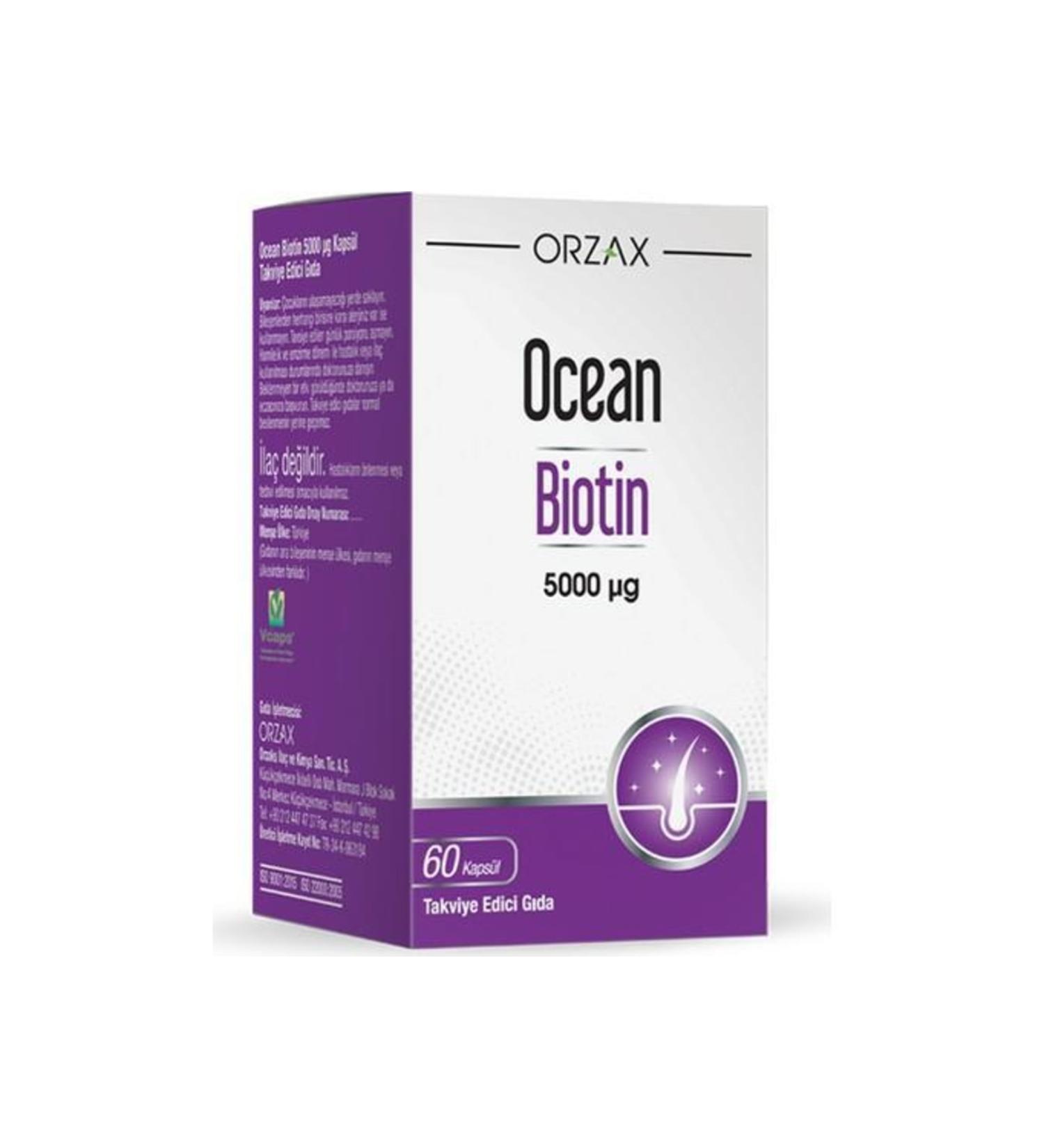 Ocean Biotin 60 Capsules