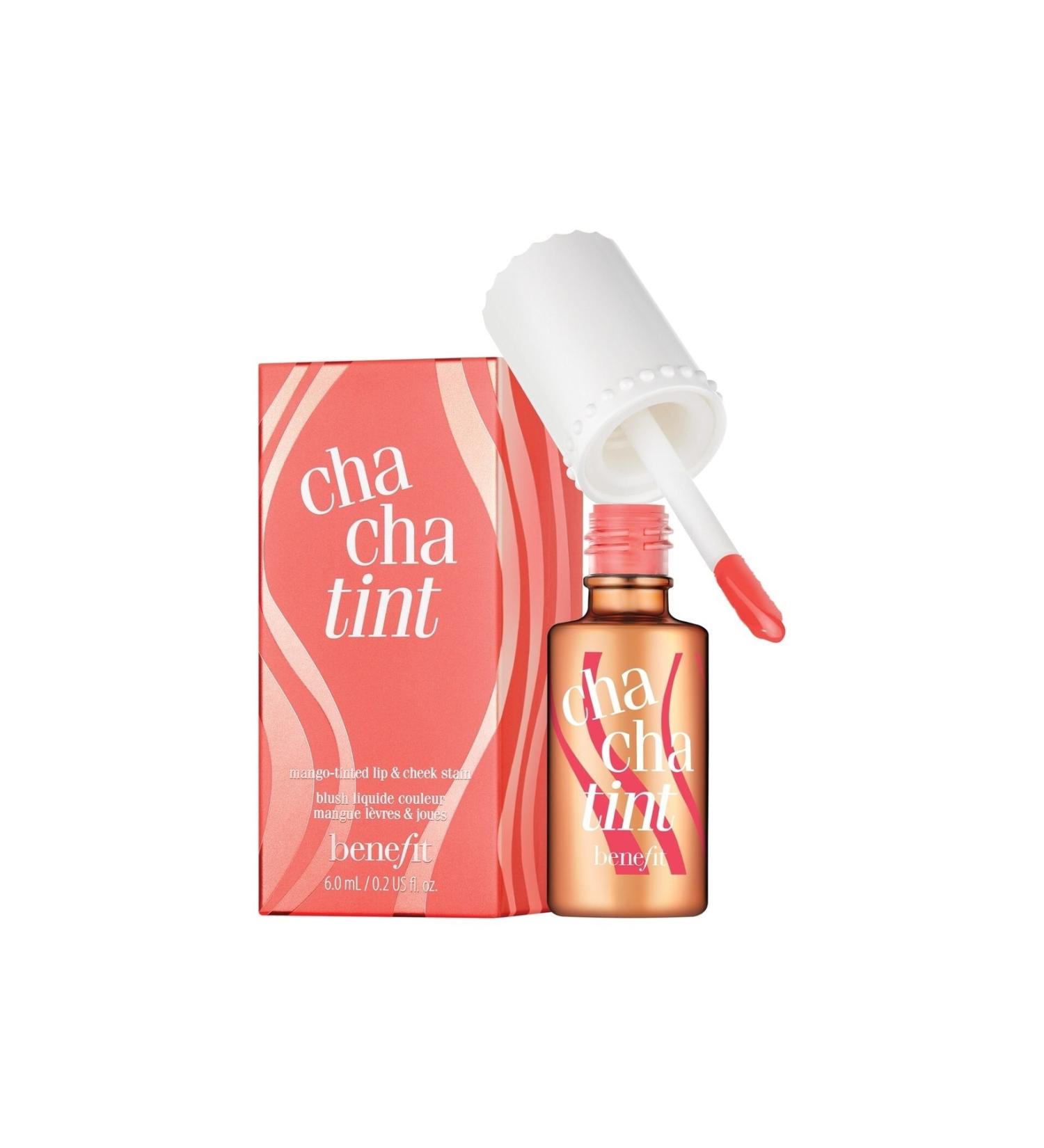 benefit cosmetics Chacha Tint Liquid Lip and Cheek Color 6 Ml