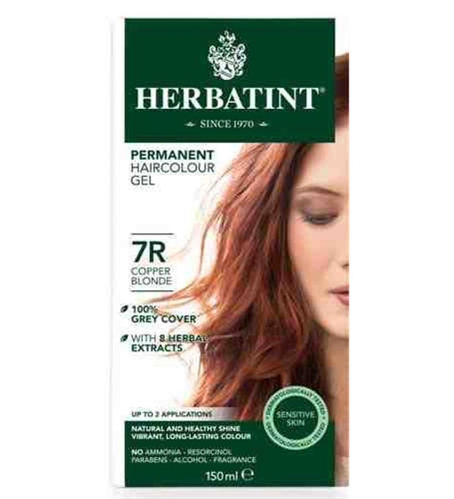 Herba Tint Hair Dye 7r Blond Cuivre